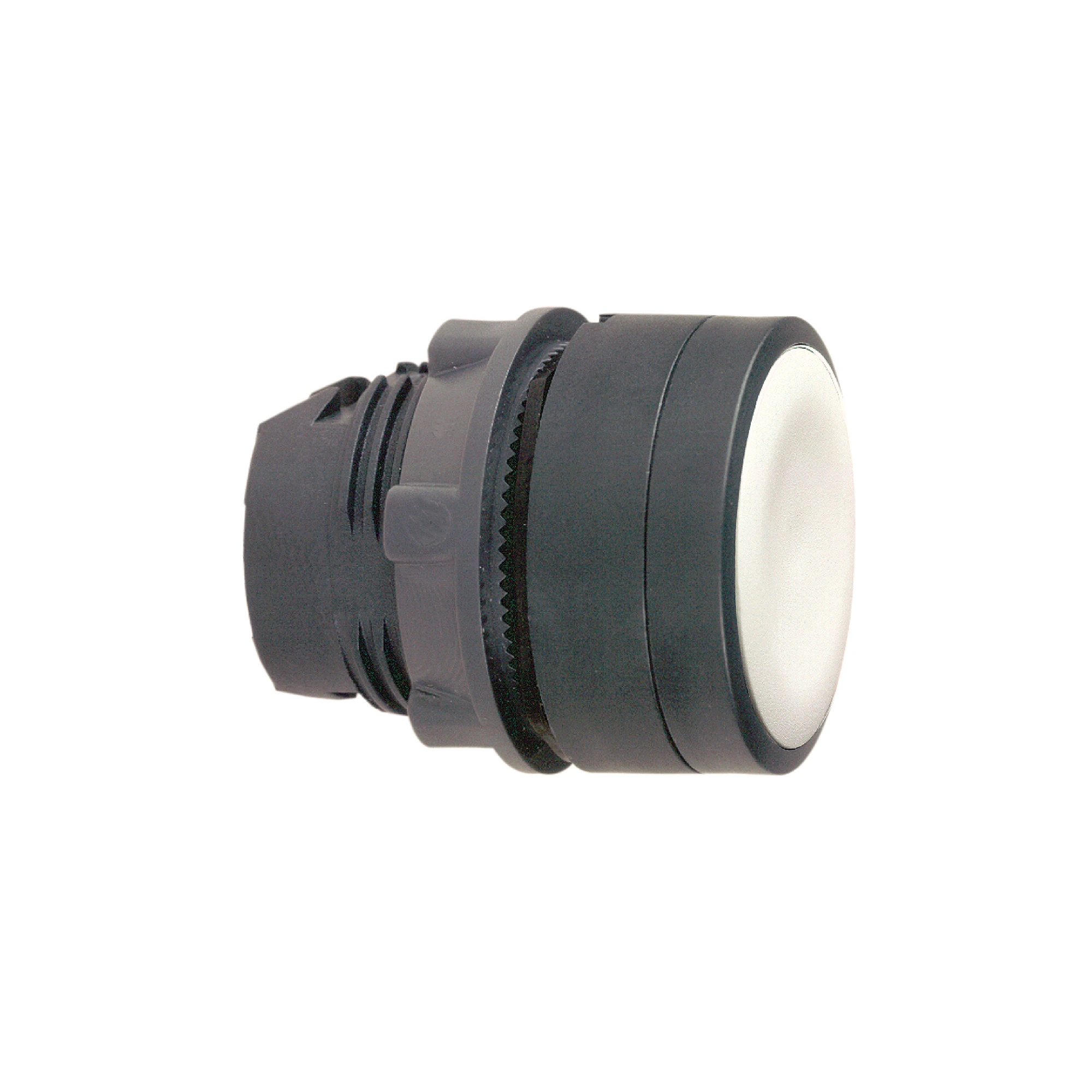 Schneider Electric ZB5AA14 Push-button, front element, Harmony XB5, plastic, 22mm, white, unmarked, momentary, high (img_001)