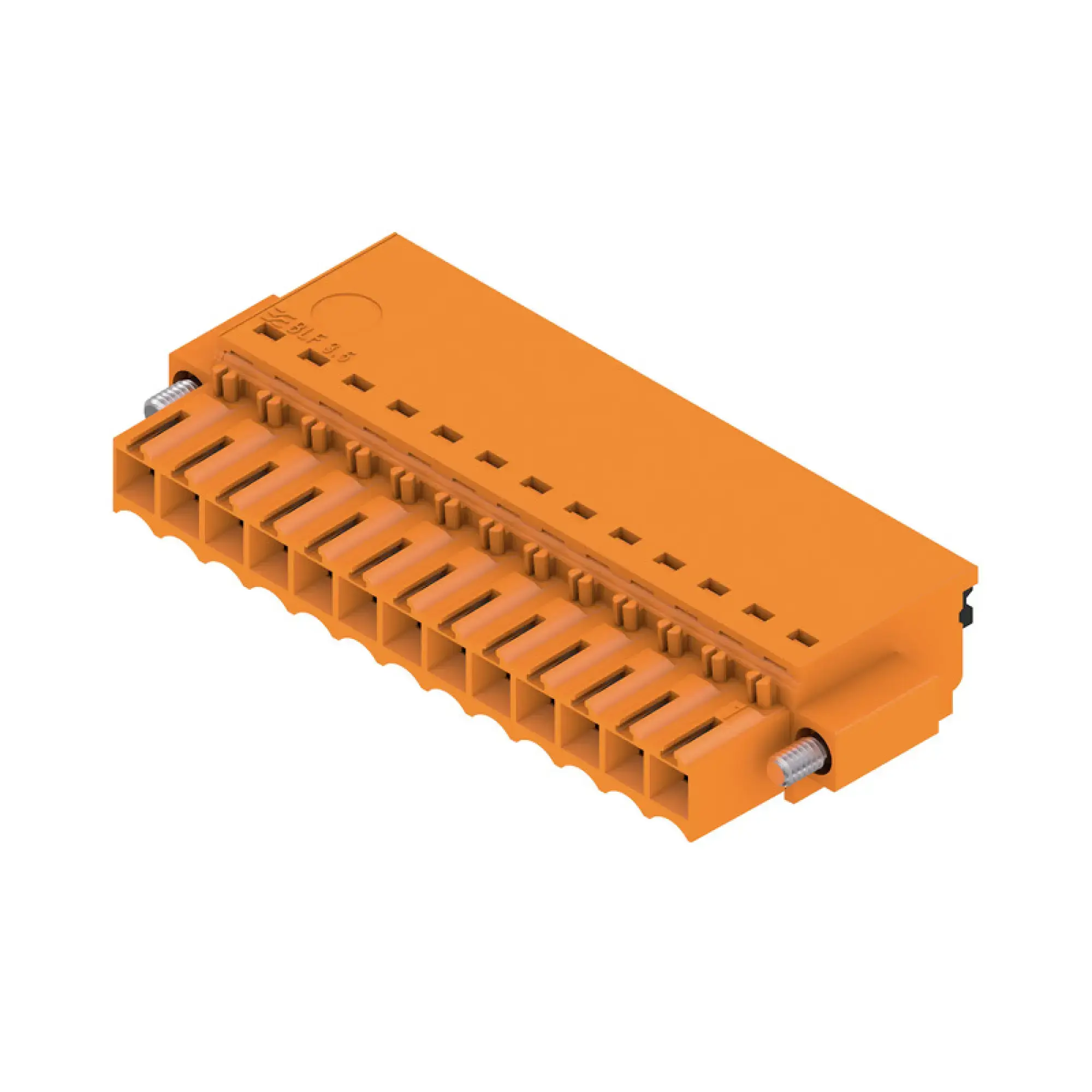 Weidmüller 2459500000 PCB connector (wire connection), 160 V, 17.5 A, Pitch in mm: 3.50, 1.5 mm², Number of poles: 13, PUSH IN with actuator, Box (img_001)