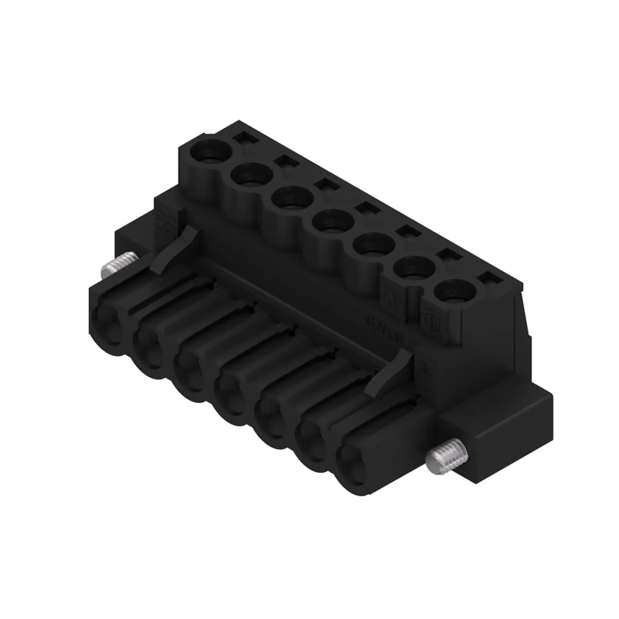 Weidmüller 1944380000 PCB connector (wire connection), 320 V, 23 A, Pitch in mm: 5.08, 4 mm², Number of poles: 7, Clamping yoke connection, Box (img_001)