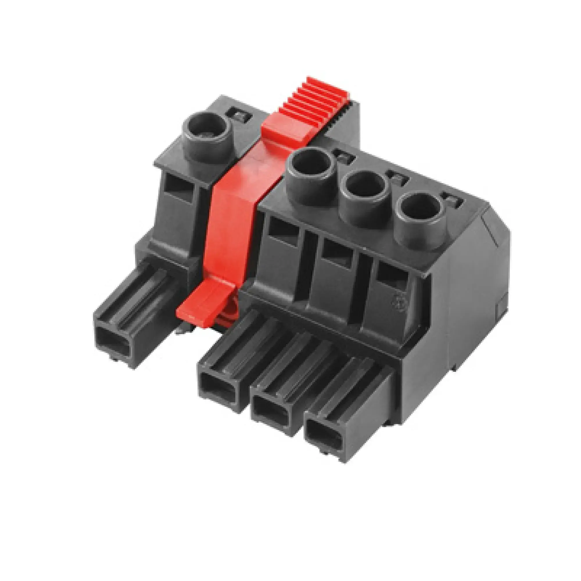 Weidmüller 1156640000 PCB connector (wire connection), 1000 V, 78.3 A, Pitch in mm: 10.16, 16 mm², Number of poles: 4, Clamping yoke connection, Box (img_001)