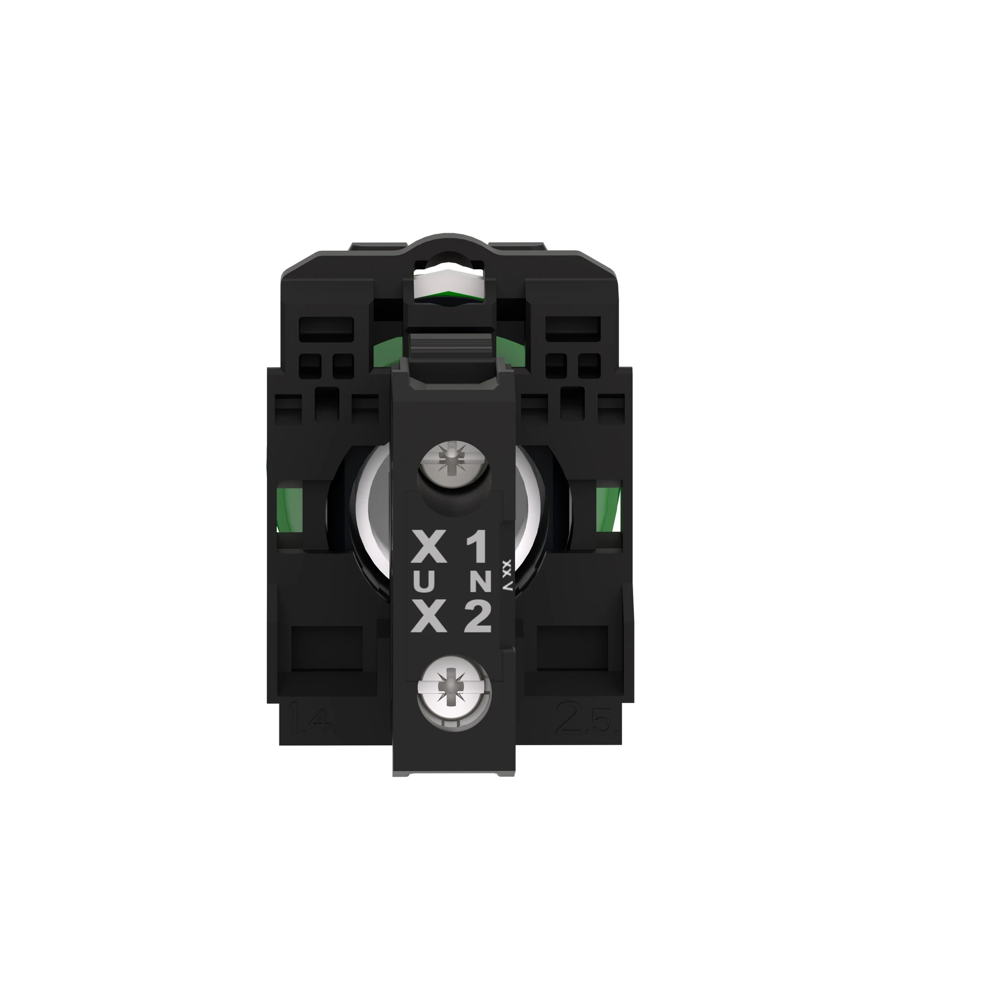 Schneider Electric XB5AVB3 Pilot light, Harmony XB5, plastic, green, 22mm, universal LED, smooth dome, 24V ACDC (img_002) Schneider Electric XB5AVB3 Pilot light, Harmony XB5, plastic, green, 22mm, universal LED, smooth dome, 24V ACDC (img_002)