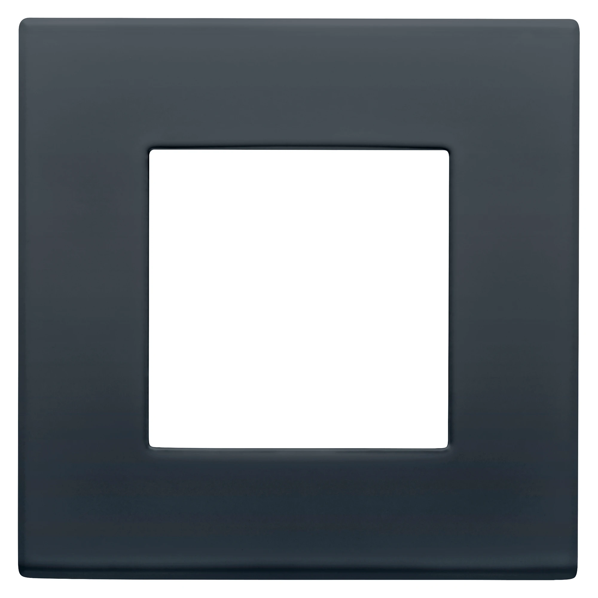 GEWISS GW35901AN DAHLIA PLATE - IN TECHNOPOLYMER - 1 GANG - ANTHRACITE GREY (img_001) GEWISS GW35901AN DAHLIA PLATE - IN TECHNOPOLYMER - 1 GANG - ANTHRACITE GREY (img_001)