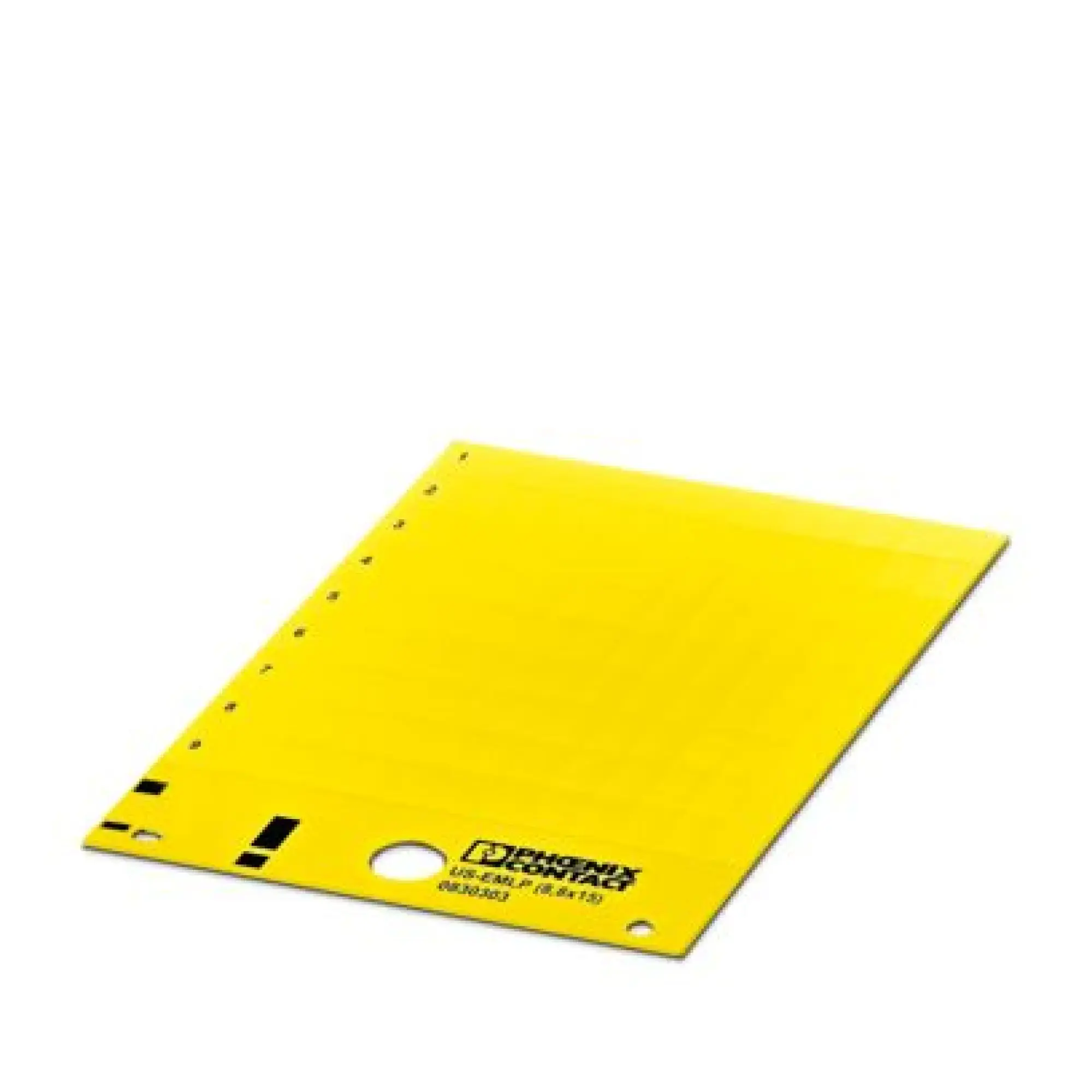 Phoenix Contact 0830372 Plastic label US-EMLP (8,8X15) YE CUS (img_001)