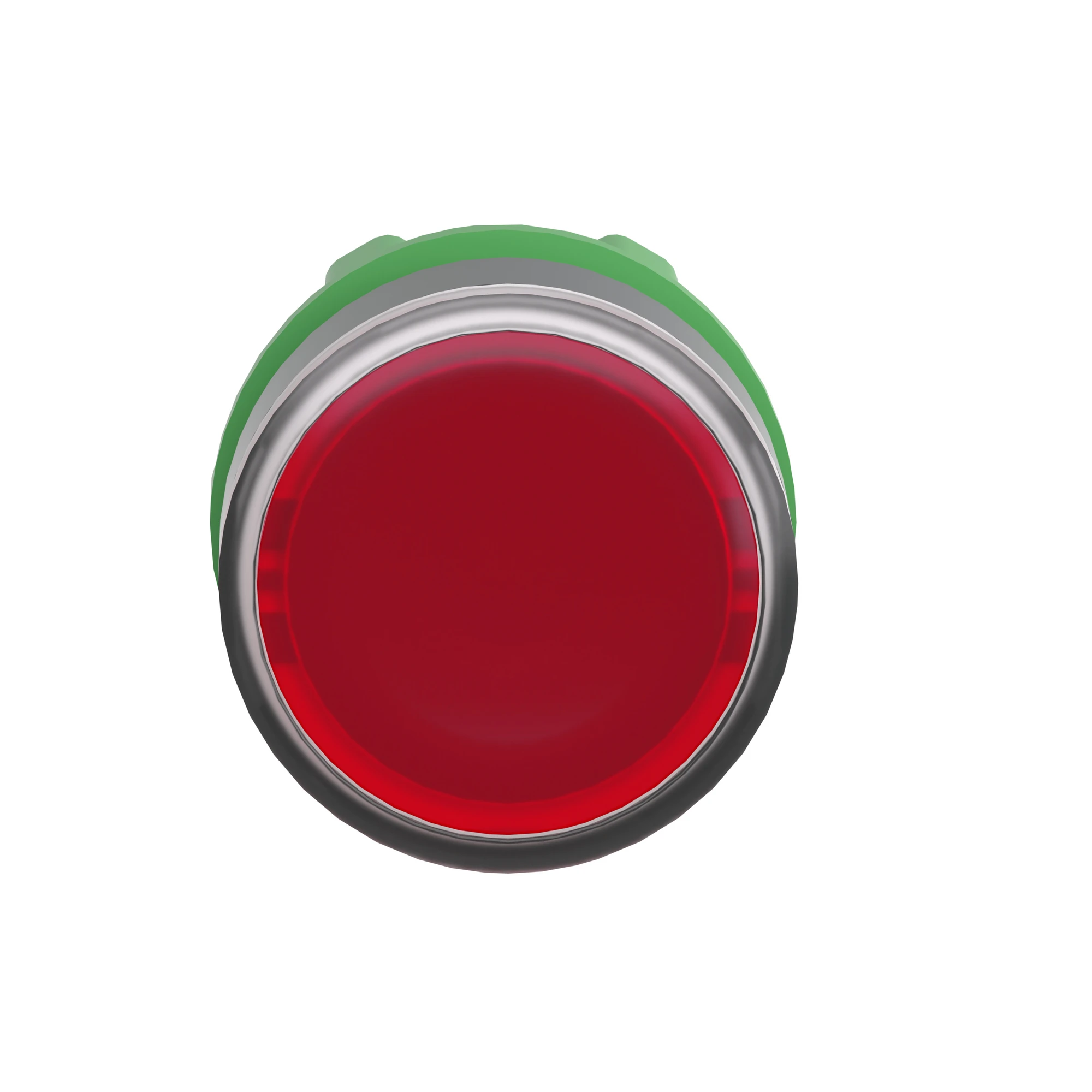 Schneider Electric ZB5AH043 Illuminated pushbutton, front element, Harmony XB5, plastic, 22mm, red, unlabelled, for universal LED, latching (img_005)