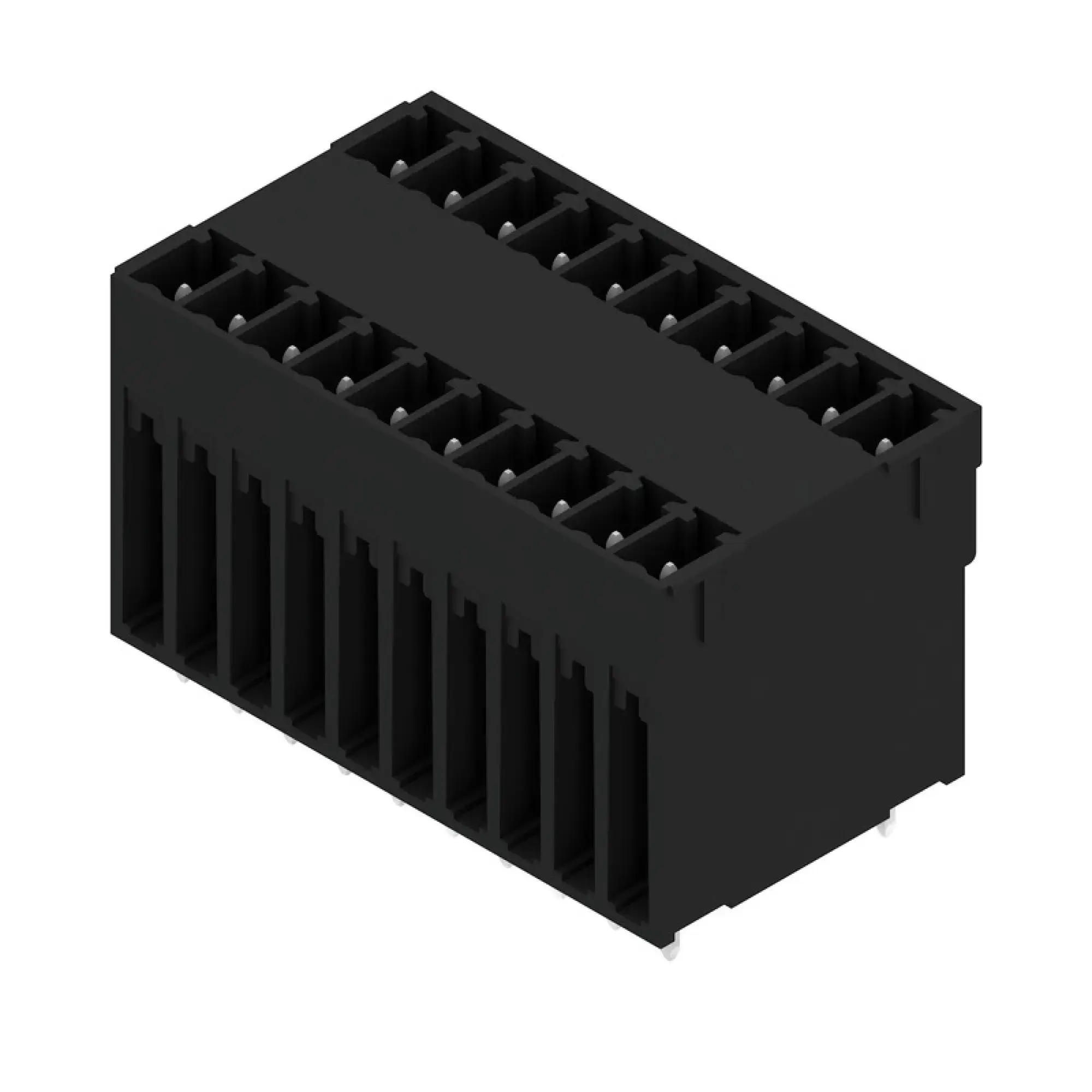 Weidmüller 1031040000 PCB connector (board connection), 160 V, 17.5 A, Pitch in mm: 3.81, Number of poles: 20, THT/THR solder connection, Box (img_001)