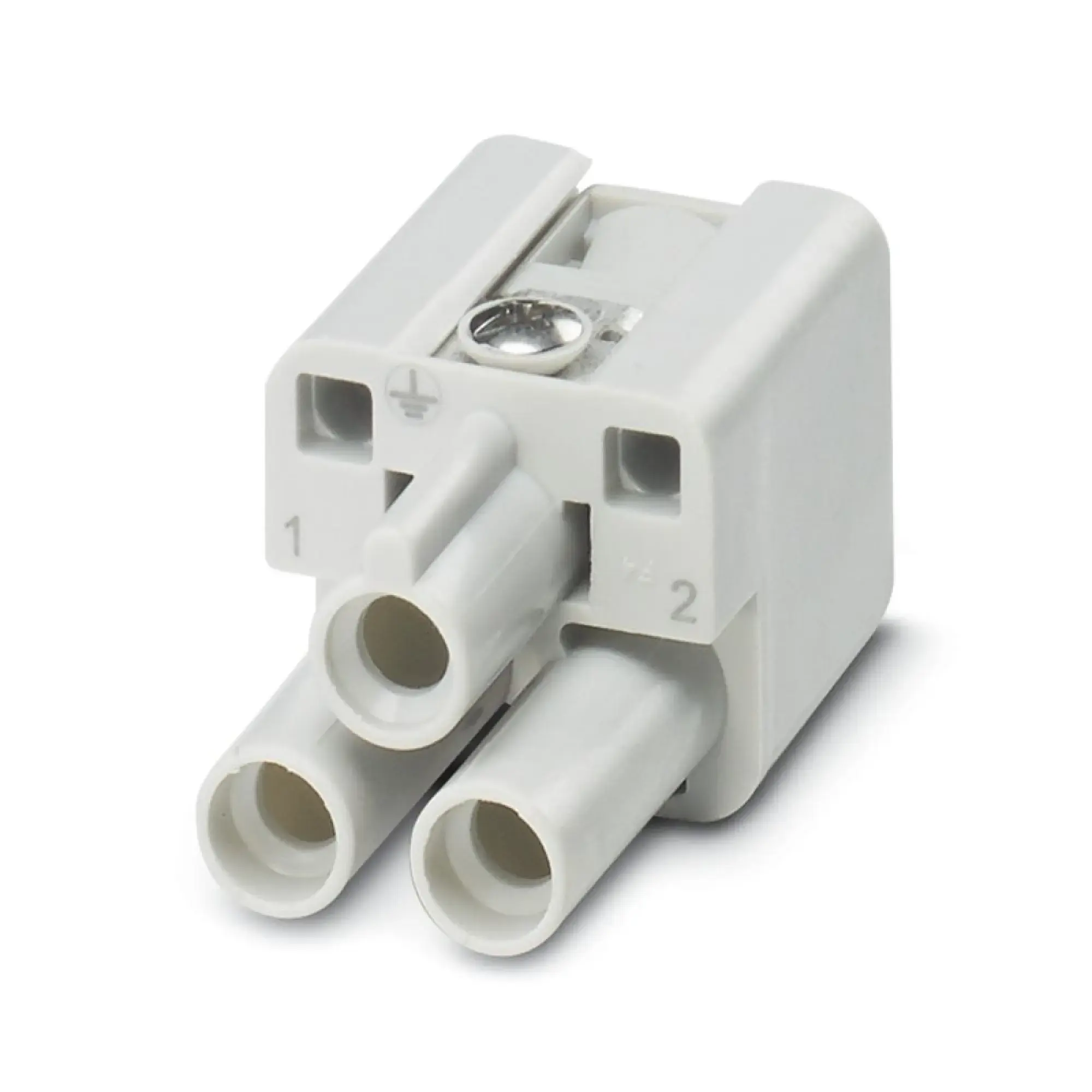 Weidmüller 3103510000 Module insert for industrial connector, 400 V, 40 A, Number of poles: 2, Crimp contact, Female, Required plug-in slots: (img_001)