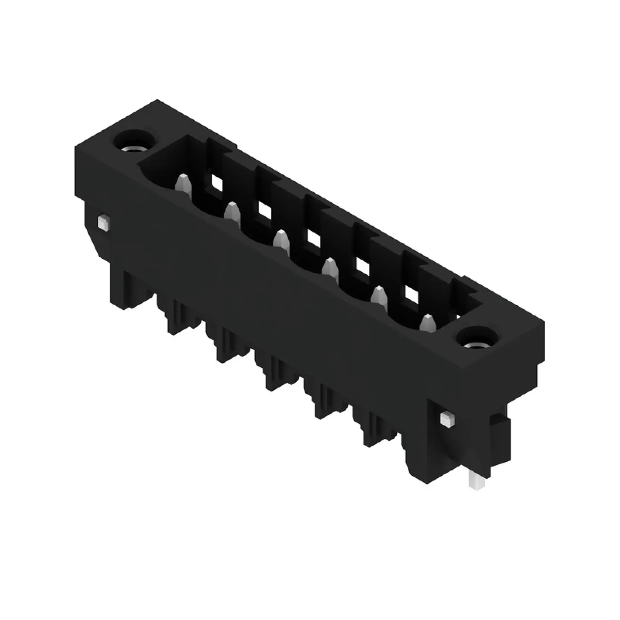 Weidmüller 1797970000 PCB connector (board connection), 320 V, 27.5 A, Pitch in mm: 5.00, Number of poles: 6, THT/THR solder connection, Tape (img_001) Weidmüller 1797970000 PCB connector (board connection), 320 V, 27.5 A, Pitch in mm: 5.00, Number of poles: 6, THT/THR solder connection, Tape (img_001)