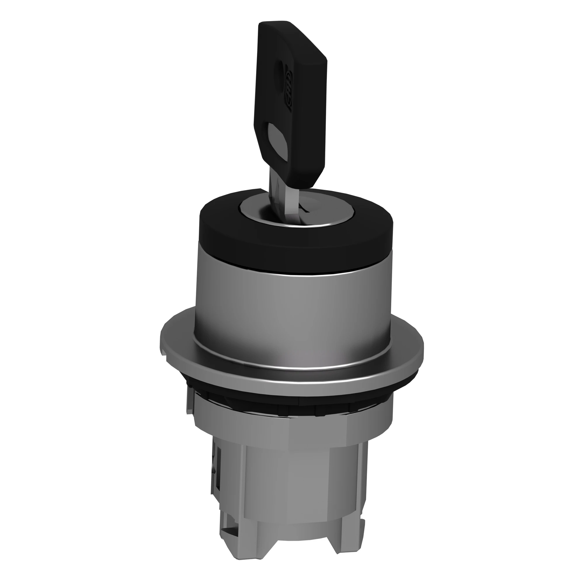 Schneider Electric ZB4FG0 Key switch, Front element, Harmony XB4F, Metal, 30mm, black, 3 positions, latching (img_005)