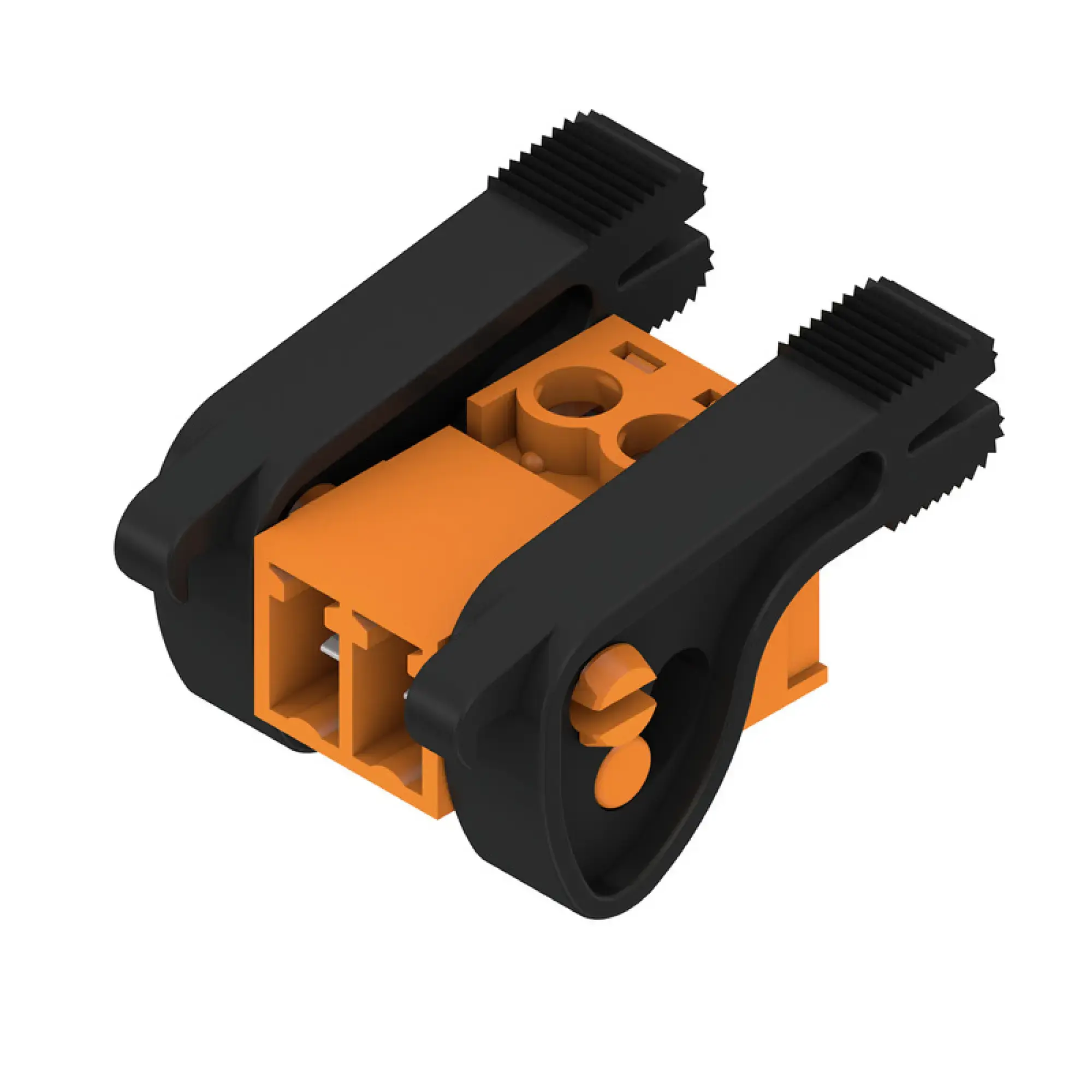 Weidmüller 2442050000 PCB connector (wire connection), 160 V, 17.5 A, Pitch in mm: 3.81, 1.5 mm², Number of poles: 2, Clamping yoke connection, Box (img_001)