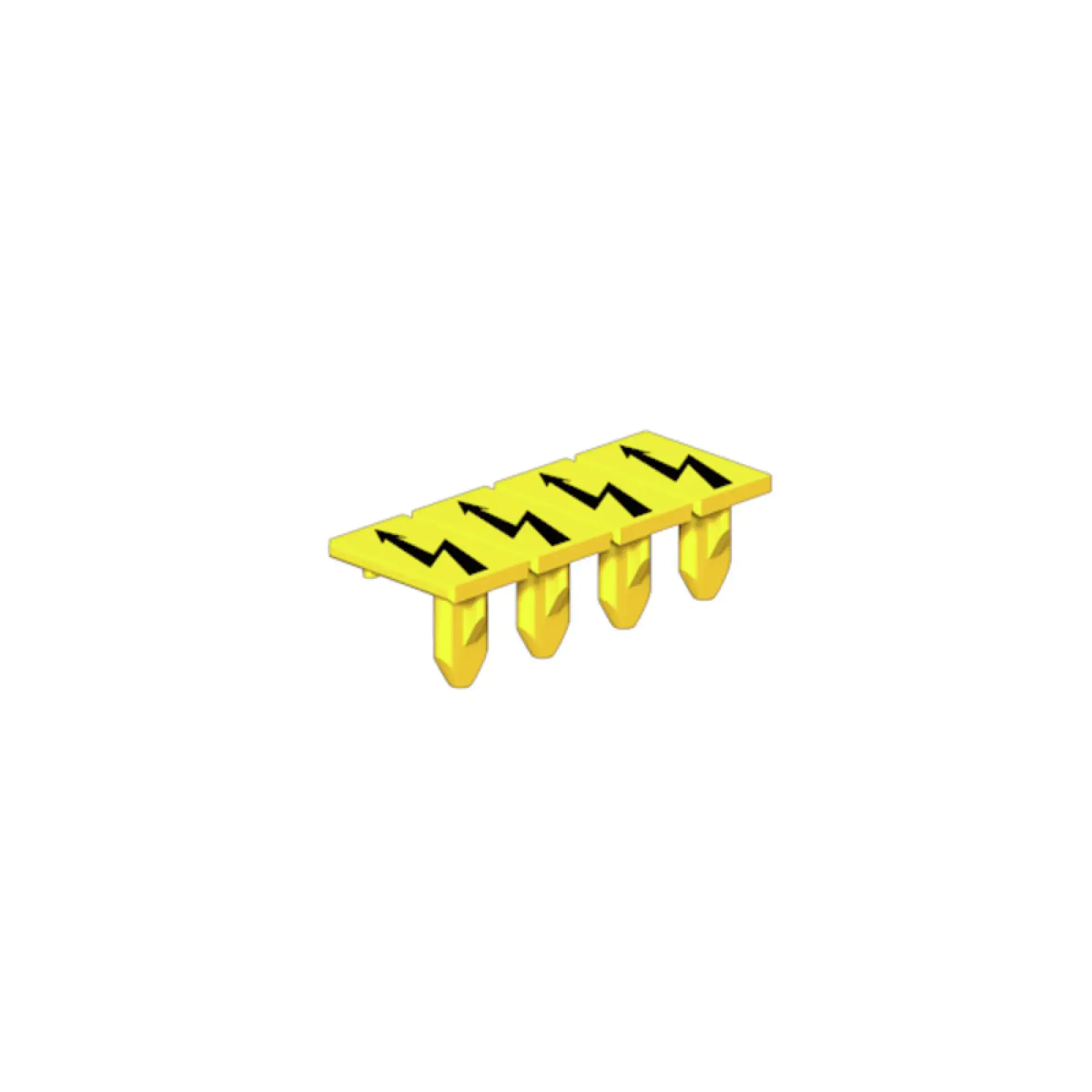Weidmüller 2635550000 Terminal marking, yellow, Pitch in mm: 5.00, Printed characters: Flash, Width: 5.1 mm, Height: 8 mm (img_001) Weidmüller 2635550000 Terminal marking, yellow, Pitch in mm: 5.00, Printed characters: Flash, Width: 5.1 mm, Height: 8 mm (img_001)