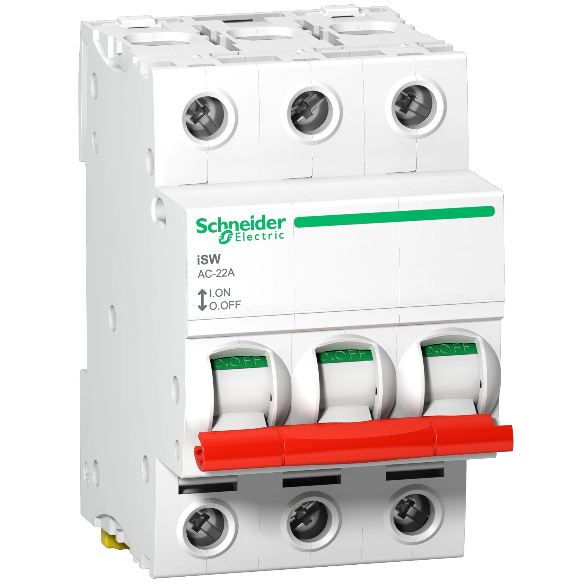 Schneider Electric A9S66363 Switch Disconnect iSW, 3P, 63A, 415V AC, Red Toggle (img_001) Schneider Electric A9S66363 Switch Disconnect iSW, 3P, 63A, 415V AC, Red Toggle (img_001)