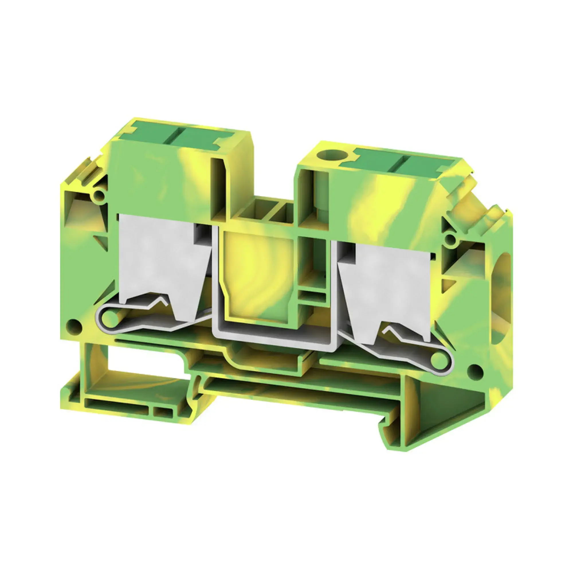 Weidmüller 3037580000 PE terminal, SNAP IN, Green/yellow, 16 mm², 1000 V, Number of connections: 2, Number of levels: 1, TS 35, V-0, Wemid (img_001) Weidmüller 3037580000 PE terminal, SNAP IN, Green/yellow, 16 mm², 1000 V, Number of connections: 2, Number of levels: 1, TS 35, V-0, Wemid (img_001)