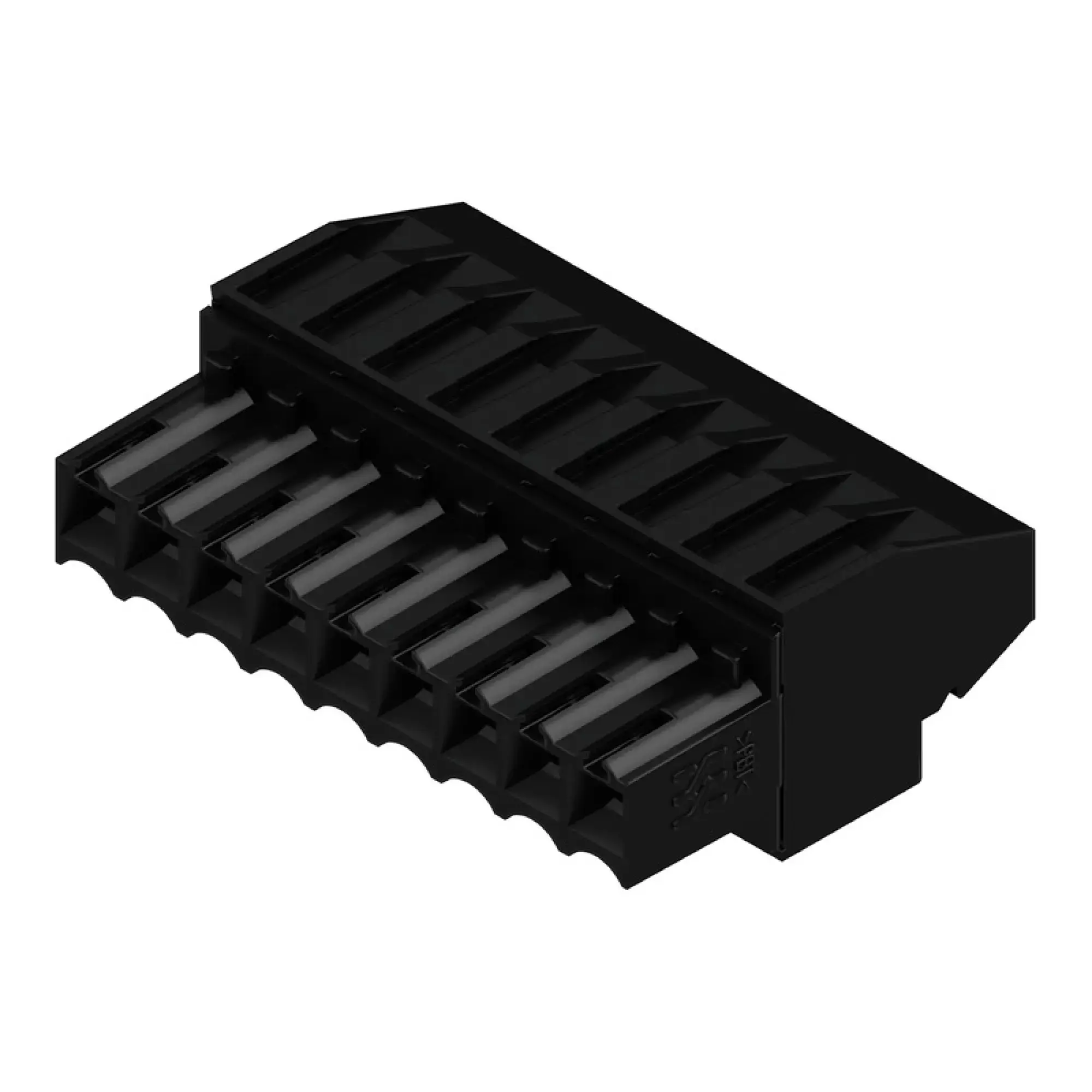Weidmüller 1639770000 PCB connector (wire connection), 160 V, 12 A, Pitch in mm: 3.50, 1.5 mm², Number of poles: 9, Clamping yoke connection, Box (img_001)