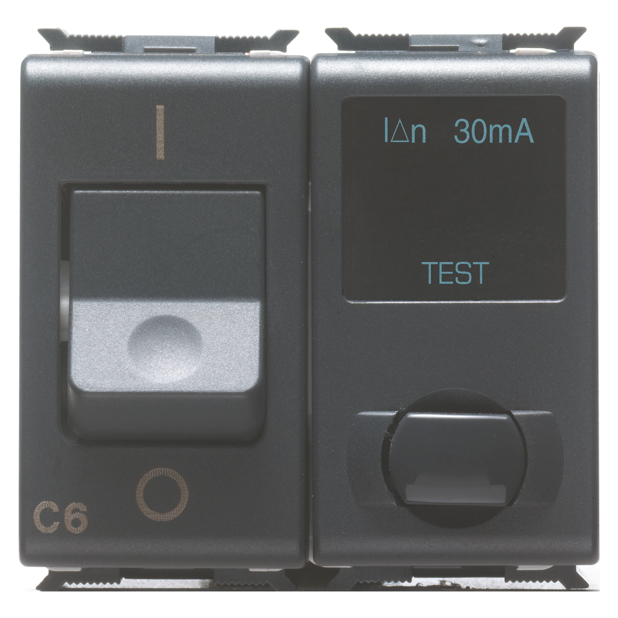 GEWISS GW30378 RESIDUAL CURRENT MINIATURE CIRCUIT BREAKER - 1P+N 10A 10mA 3KA 230V - C CHARACTERISTIC - 2 MODULES - PLAYBUS (img_001)
