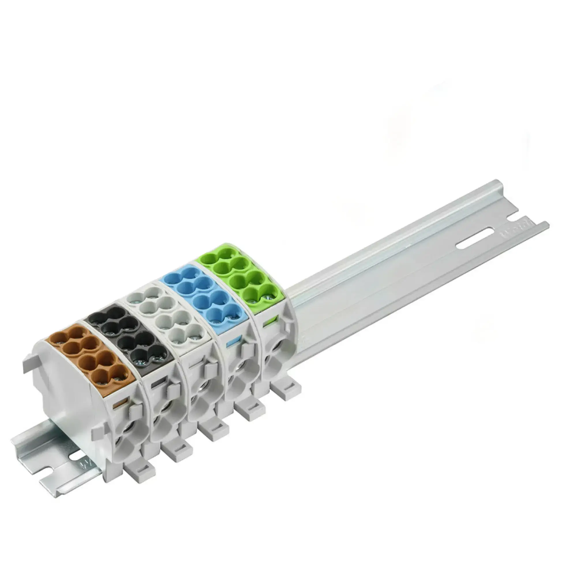 Weidmüller 8000122109 Multi-tier modular terminal, Screw connection, Miscellaneous, 25 mm², Number of connections: 20, Number of levels: 1, V-0, Wemid (img_001) Weidmüller 8000122109 Multi-tier modular terminal, Screw connection, Miscellaneous, 25 mm², Number of connections: 20, Number of levels: 1, V-0, Wemid (img_001)