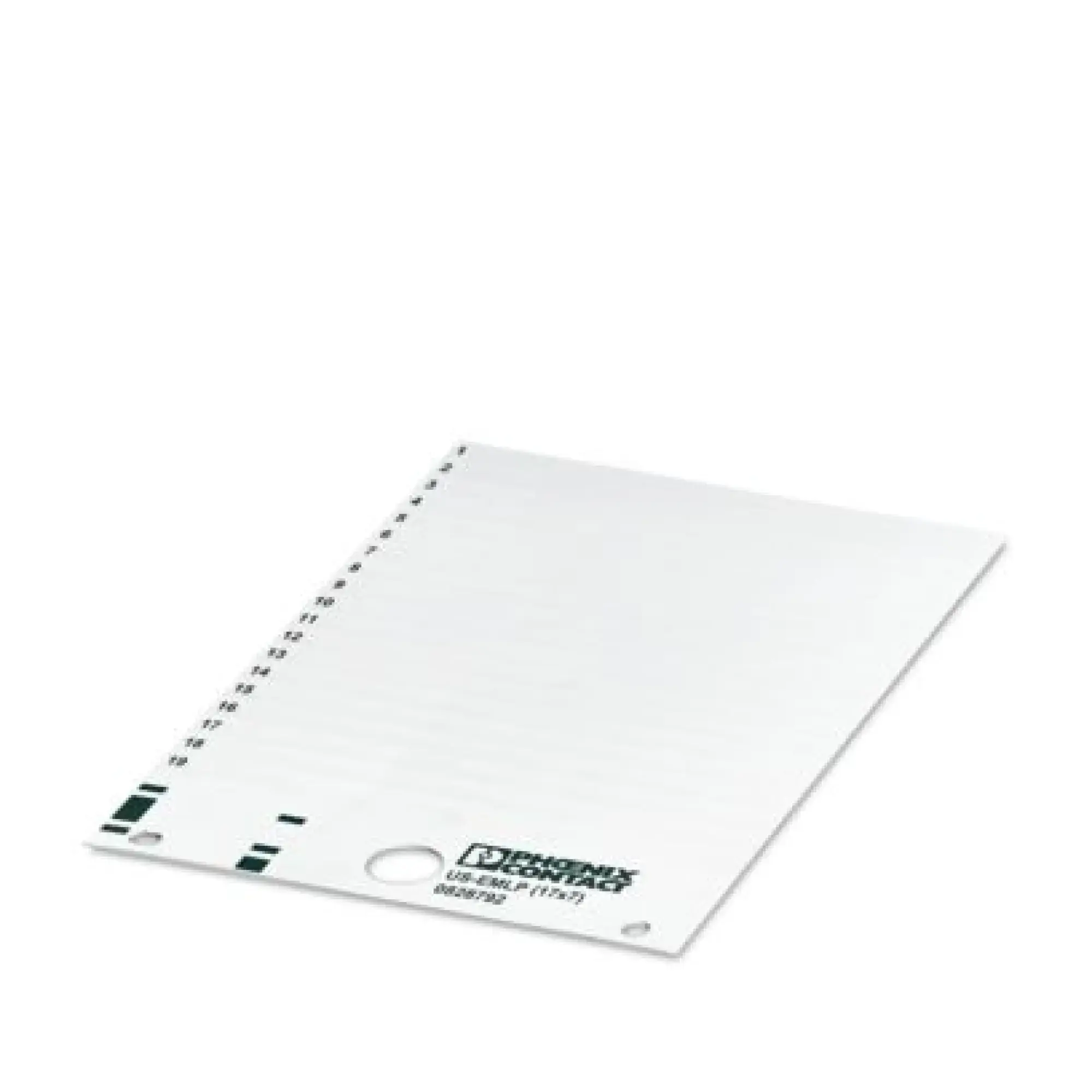 Phoenix Contact 0830079 Plastic label US-EMLP (17X7) CUS (img_001)