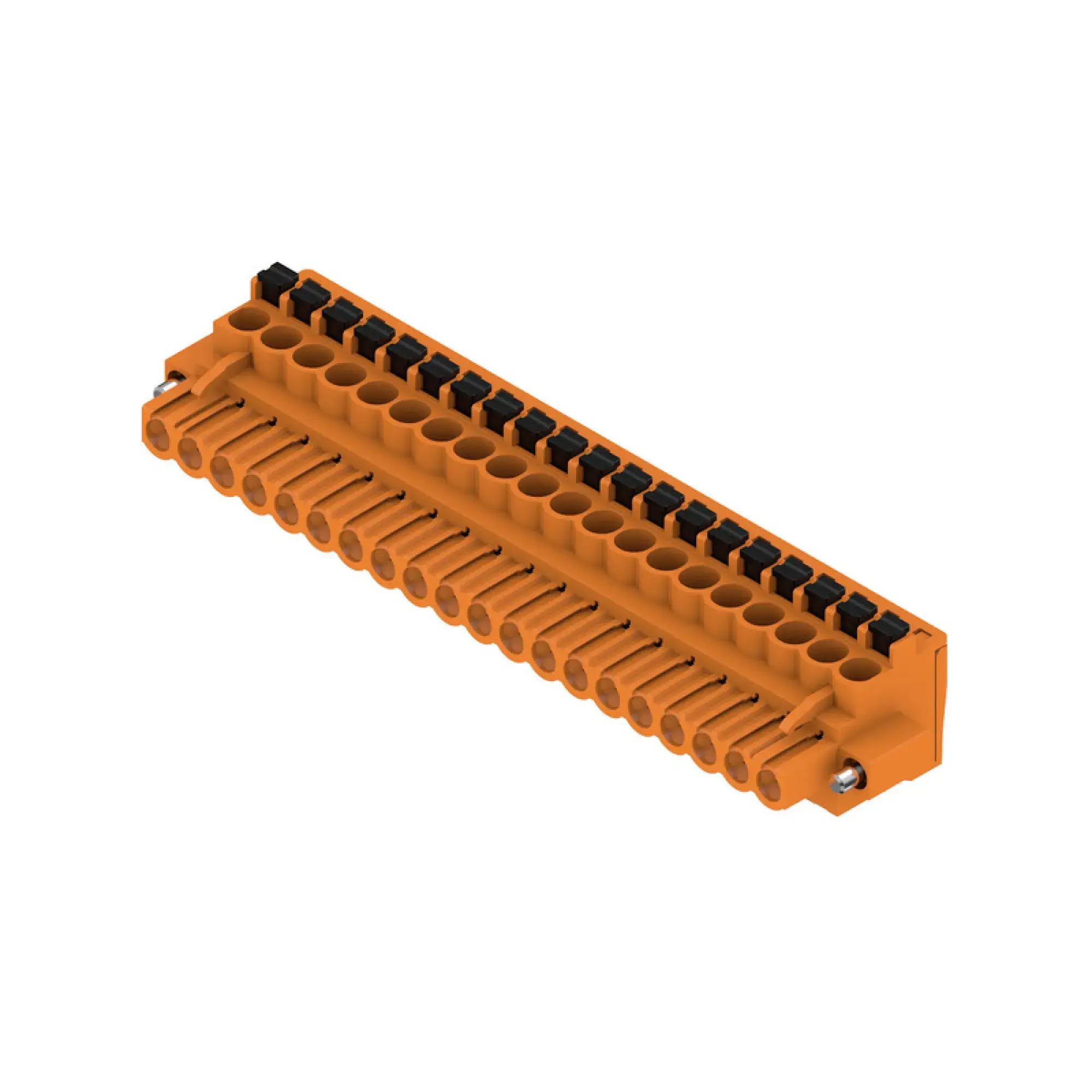 Weidmüller 1002270000 PCB connector (wire connection), 320 V, 24 A, Pitch in mm: 5.08, 3.31 mm², Number of poles: 20, PUSH IN with actuator, Box (img_001)