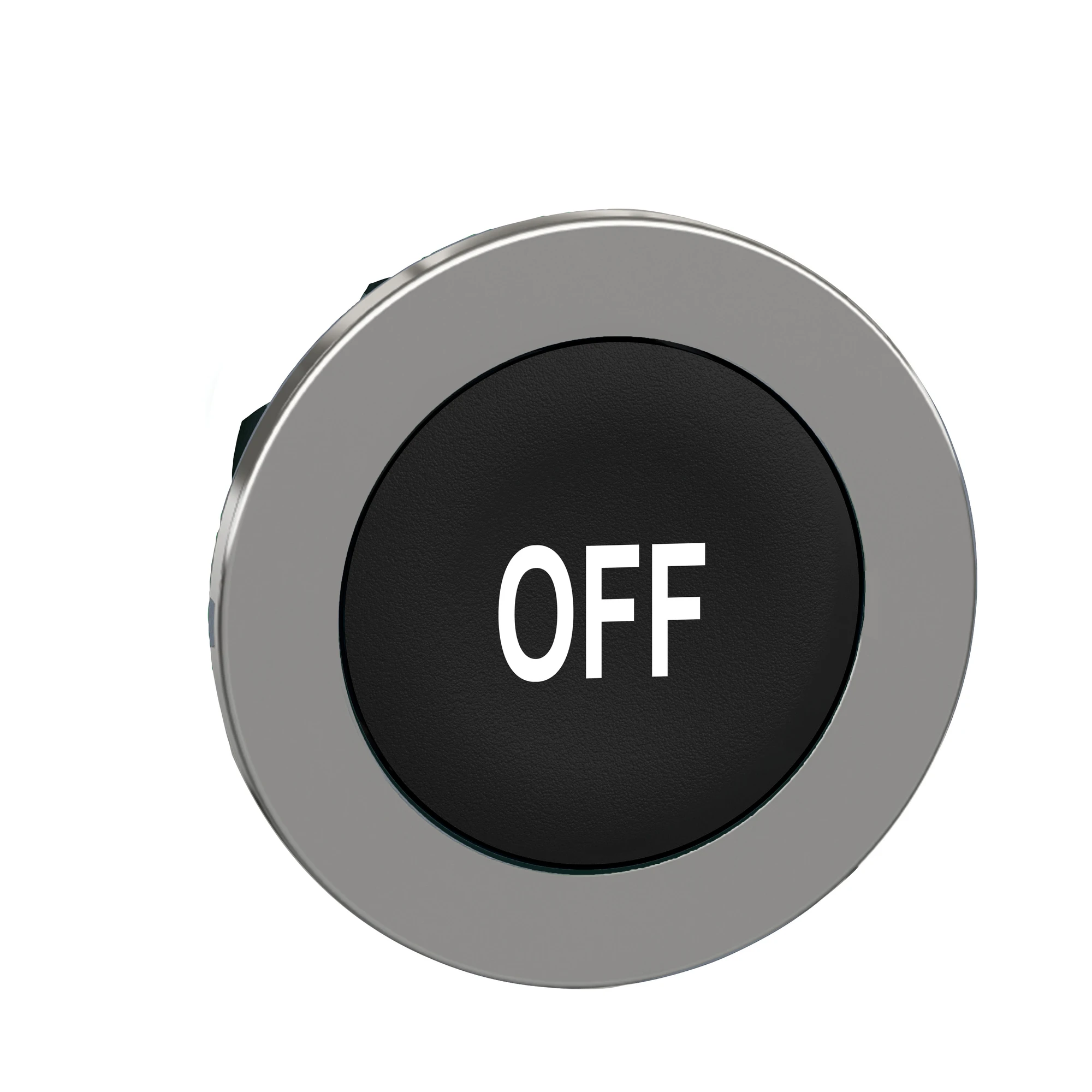 Schneider Electric ZB4FA235 Pushbutton, Front Element, Harmony XB4F, Metal, 30mm, Black, Labeled OFF, Momentary (img_001) Schneider Electric ZB4FA235 Pushbutton, Front Element, Harmony XB4F, Metal, 30mm, Black, Labeled OFF, Momentary (img_001)