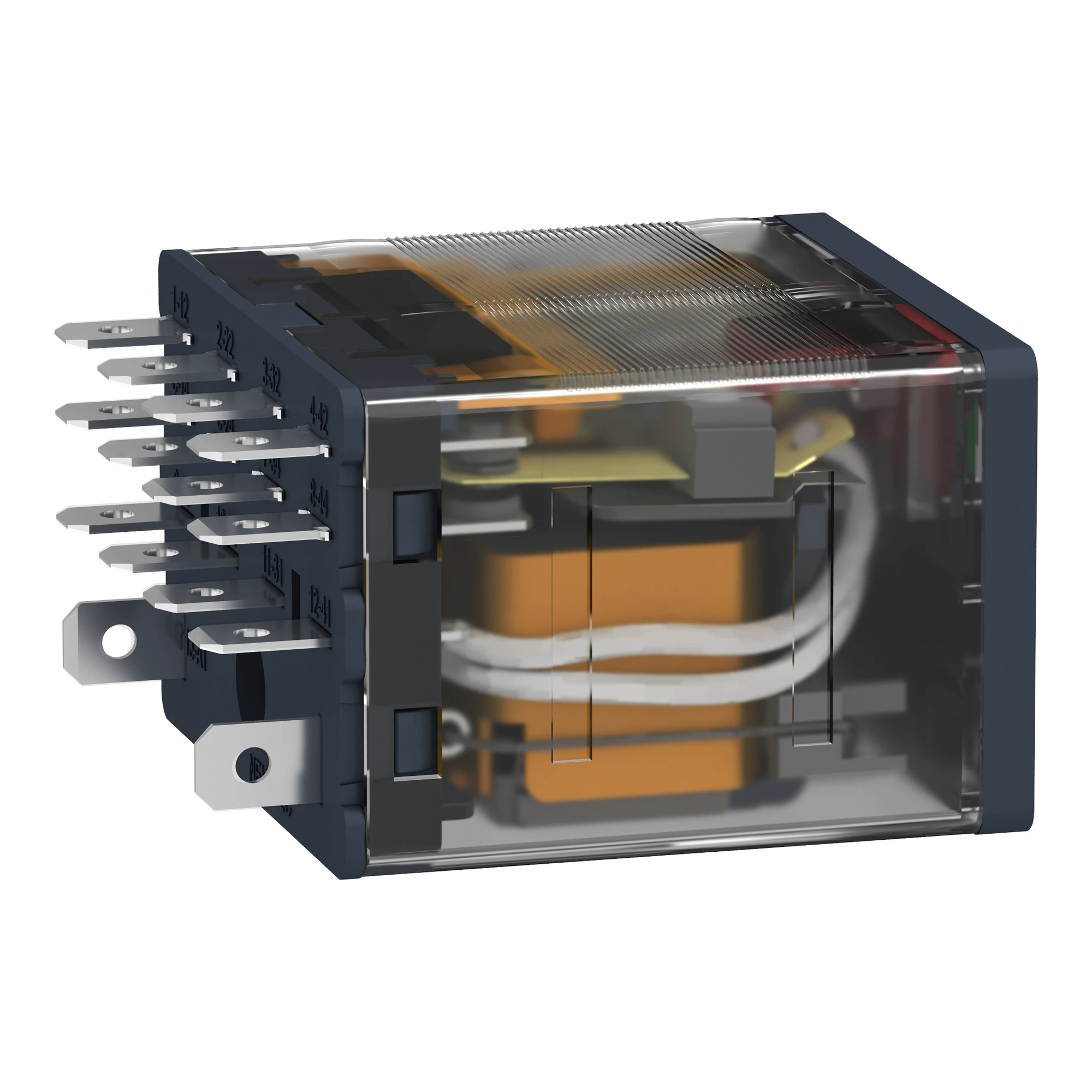 Schneider Electric RPM42B7 Power Relay RPM, 4 W, 15 A, 24 VAC, with LED, with Test Button (img_004) Schneider Electric RPM42B7 Power Relay RPM, 4 W, 15 A, 24 VAC, with LED, with Test Button (img_004)