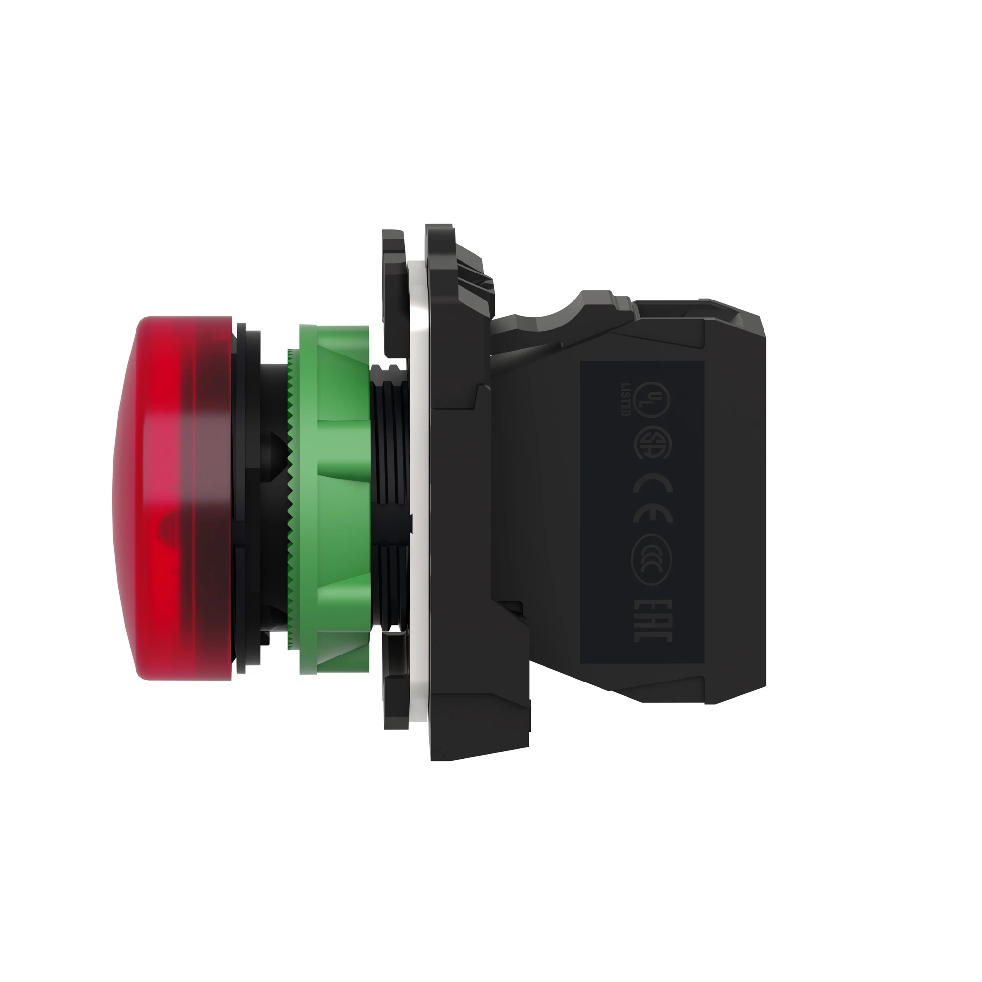 Schneider Electric XB5AVB4 Pilot Light, Harmony XB5, Plastic, Red, 22mm, Universal LED, Smooth Calotte, 24V ACDC (img_006)