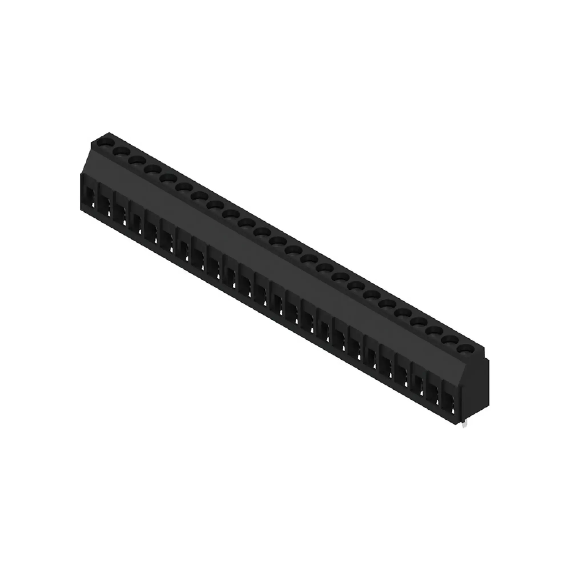 Weidmüller 2567280000 PCB terminal, 320 V, 32.5 A, Pitch in mm: 5.08, 6 mm², Number of poles: 24, Clamping yoke connection, THT solder connection, 90°, Box (img_001) Weidmüller 2567280000 PCB terminal, 320 V, 32.5 A, Pitch in mm: 5.08, 6 mm², Number of poles: 24, Clamping yoke connection, THT solder connection, 90°, Box (img_001)