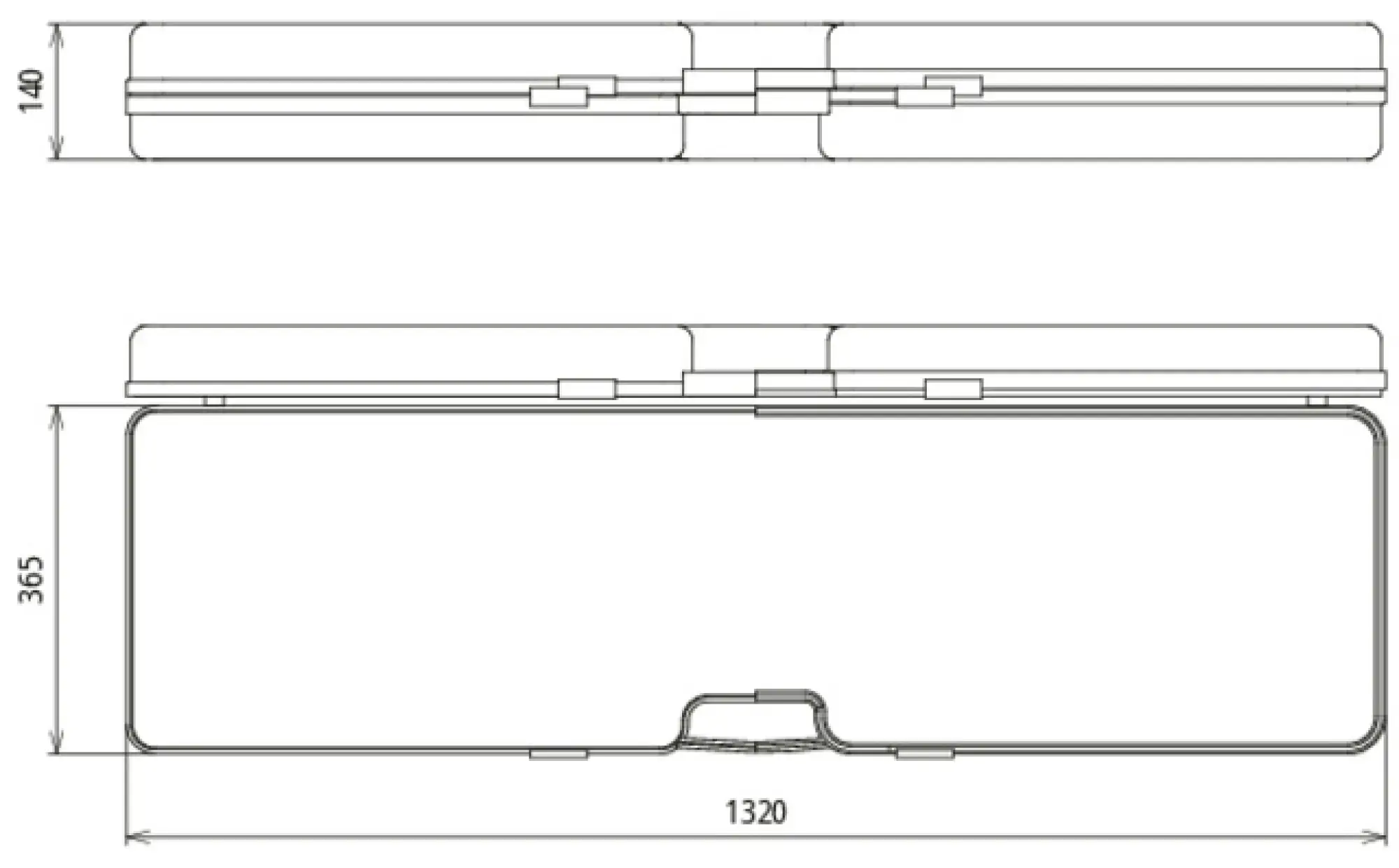 Dehn 766995 Plastic case empty for voltage detector 1270 x 280 x 120 mm (img_002)