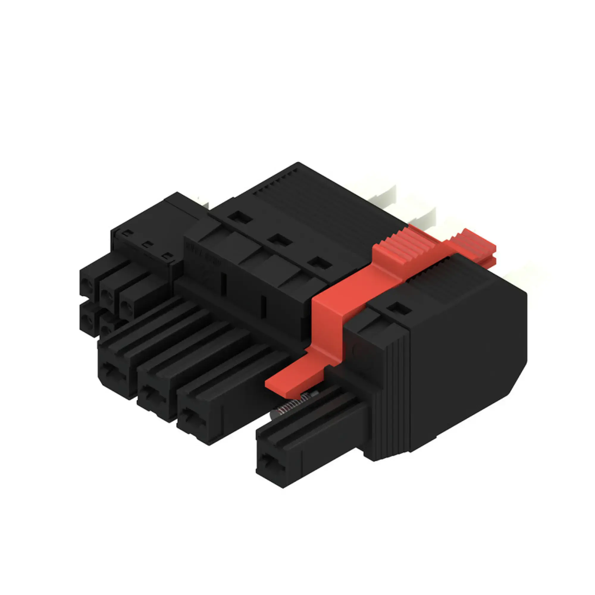 Weidmüller 2629130000 Hybrid connector (wire connection), 7.62 mm, Number of poles: 4, PUSH IN with actuator (img_001) Weidmüller 2629130000 Hybrid connector (wire connection), 7.62 mm, Number of poles: 4, PUSH IN with actuator (img_001)