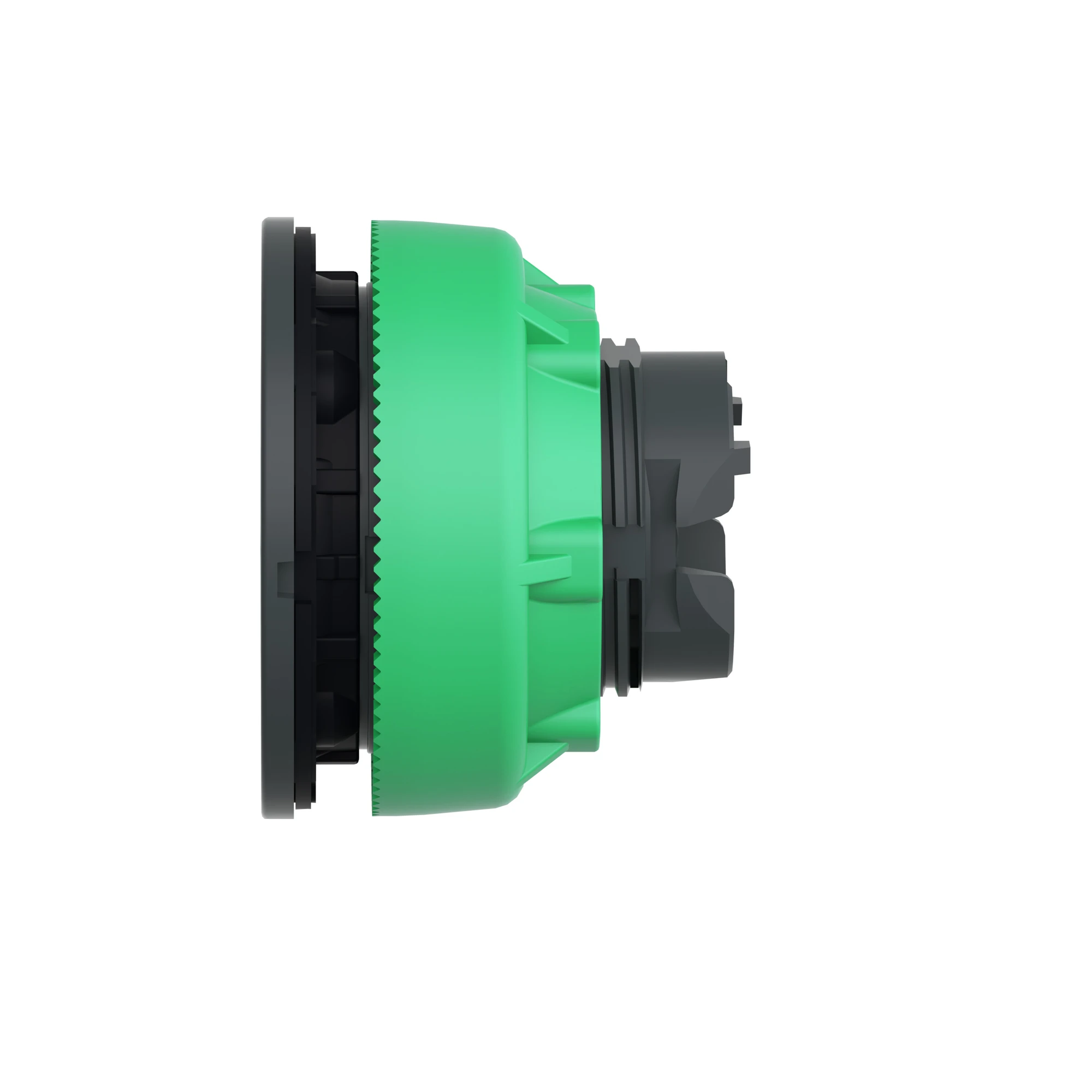 Schneider Electric ZB5FH033 Illuminated pushbutton, front element, Harmony XB5F, plastic, 30mm, green, unlabelled, for universal LED, latching (img_005)