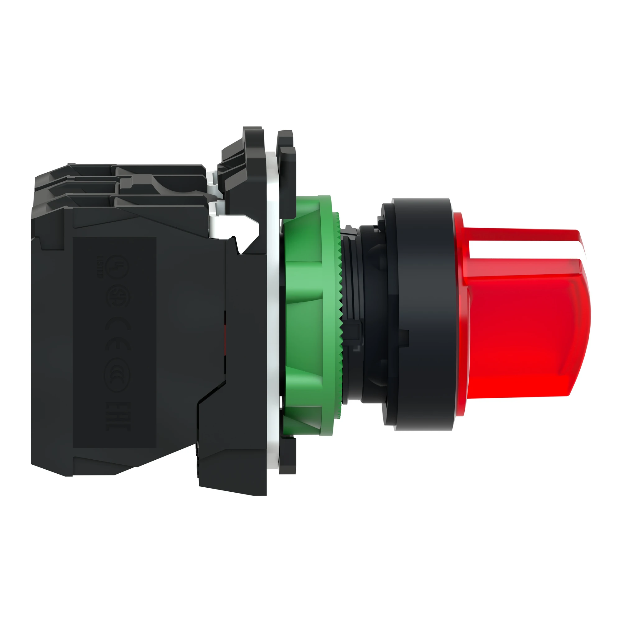 Schneider Electric XB5AW34G5C0 Illuminated push button, Harmony XB5, plastic, light grey, red, 22mm, universal LED, smooth dome, 1NO + 1NC, 110-120V AC (img_002) Schneider Electric XB5AW34G5C0 Illuminated push button, Harmony XB5, plastic, light grey, red, 22mm, universal LED, smooth dome, 1NO + 1NC, 110-120V AC (img_002)