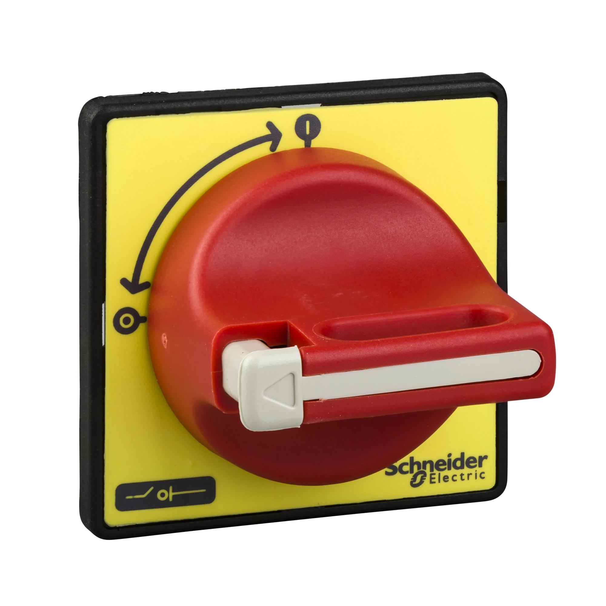 Schneider Electric KCD1PZ Front Rotary Handle KCD, for VN-12, VN-20, V02-V2, red handle (img_001)