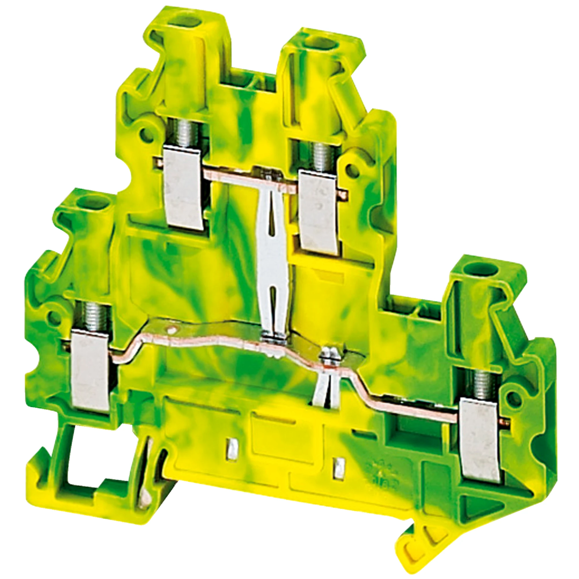 Schneider Electric NSYTRV24DPE Grounding Terminal Linergy – 2.5 mm², two levels, 1x1, screw – green-yellow (img_001) Schneider Electric NSYTRV24DPE Grounding Terminal Linergy – 2.5 mm², two levels, 1x1, screw – green-yellow (img_001)