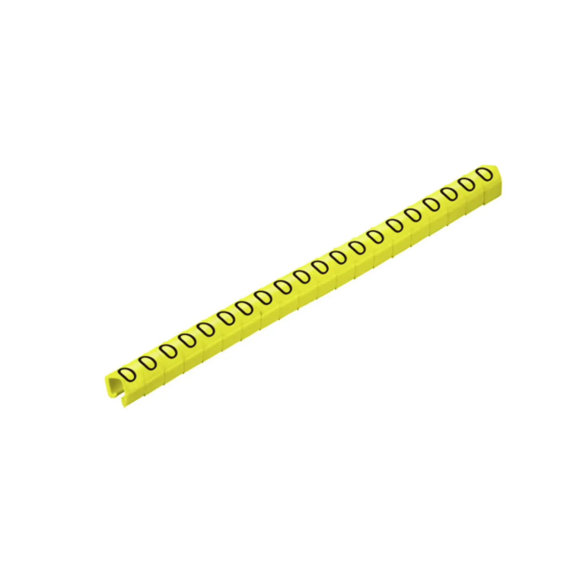Weidmüller 0648101529 Cable coding system, yellow, Conductor O.D.:3 - 4 mm, Numbers, PVC, soft, without Cadmium, -30...80 °C (img_001)