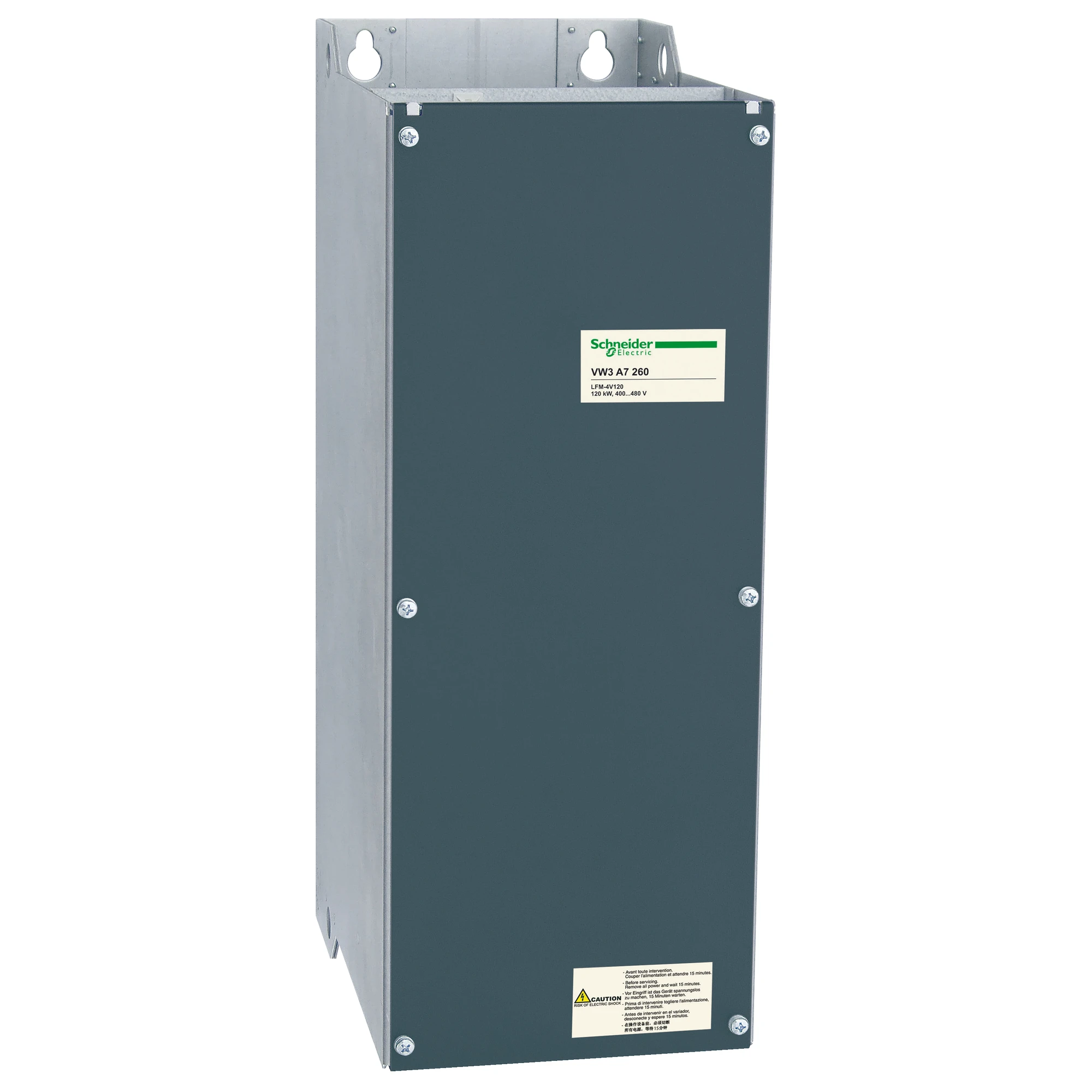 Schneider Electric VW3A7262 Leitungsfiltermodul, 340 kW, 380-480V (img_001) Schneider Electric VW3A7262 Leitungsfiltermodul, 340 kW, 380-480V (img_001)