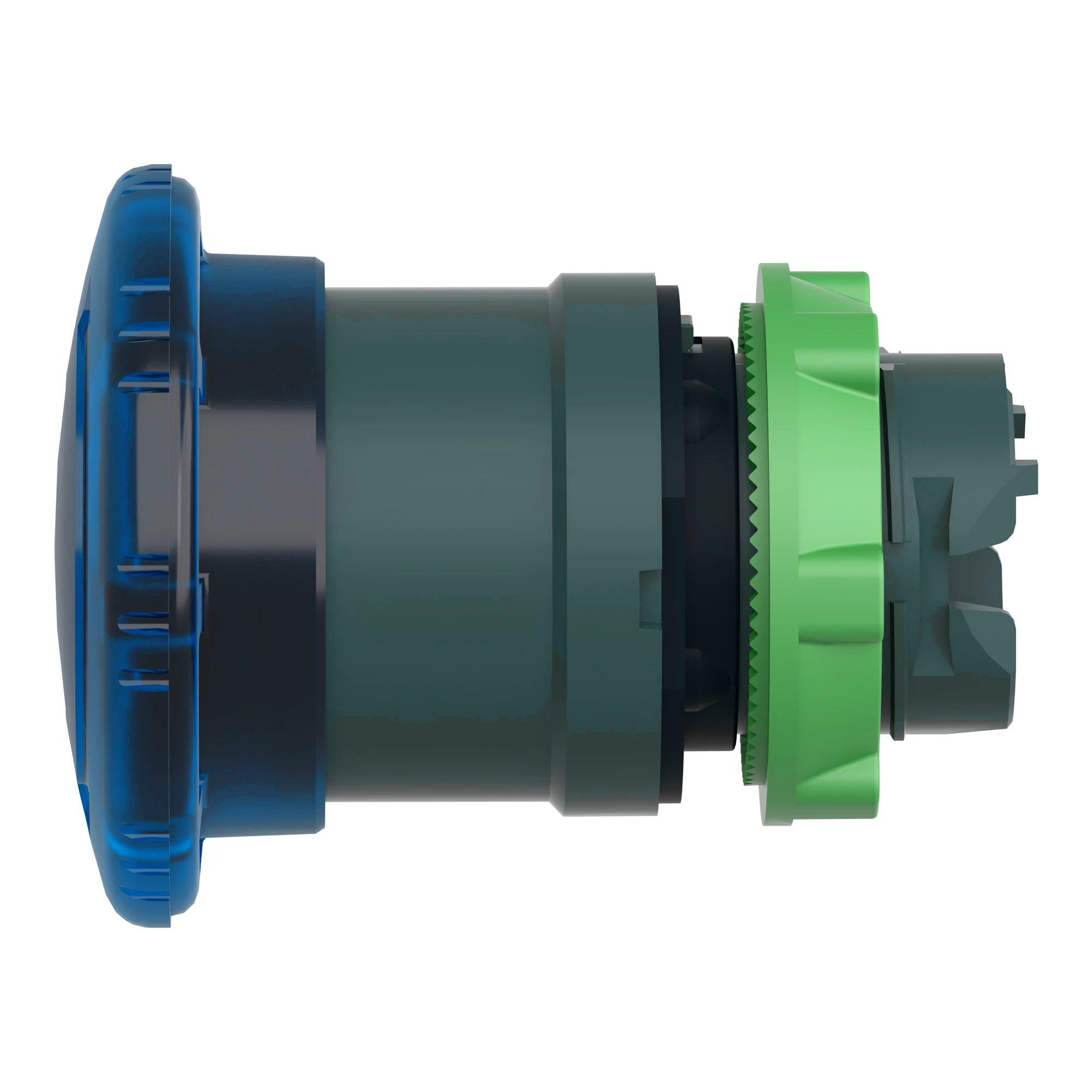 Schneider Electric ZB5AW763 Mushroom pushbutton, front element, Harmony XB5, plastic, 22mm, illuminated, blue, twist to release, for universal LED (img_006) Schneider Electric ZB5AW763 Mushroom pushbutton, front element, Harmony XB5, plastic, 22mm, illuminated, blue, twist to release, for universal LED (img_006)