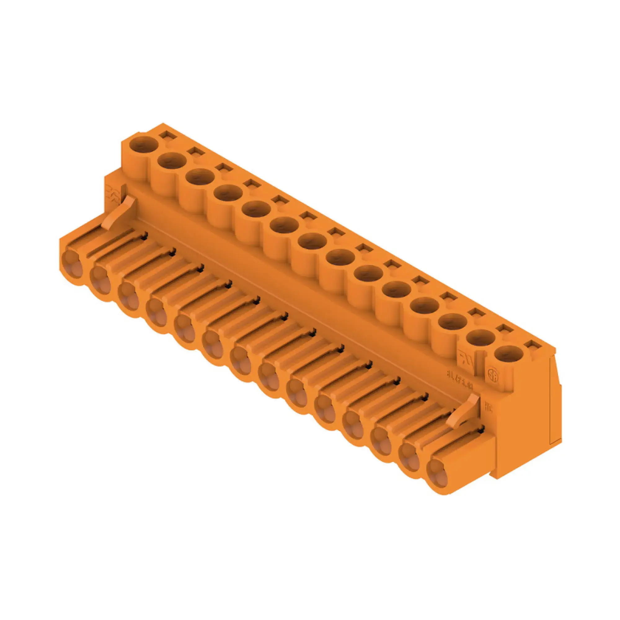 Weidmüller 1943700000 PCB connector (wire connection), 320 V, 23 A, Pitch in mm: 5.08, 4 mm², Number of poles: 14, Clamping yoke connection, Box (img_001) Weidmüller 1943700000 PCB connector (wire connection), 320 V, 23 A, Pitch in mm: 5.08, 4 mm², Number of poles: 14, Clamping yoke connection, Box (img_001)