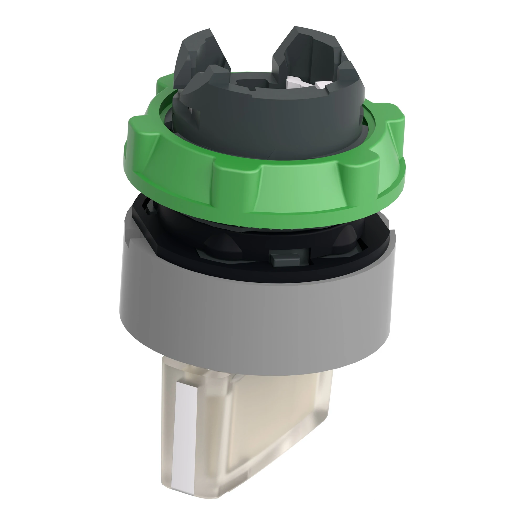 Schneider Electric ZB5AK1213C0 Illuminated selector switch, front element, Harmony XB5, plastic, 22mm, white, for universal LED, 2 positions, latching (img_008) Schneider Electric ZB5AK1213C0 Illuminated selector switch, front element, Harmony XB5, plastic, 22mm, white, for universal LED, 2 positions, latching (img_008)