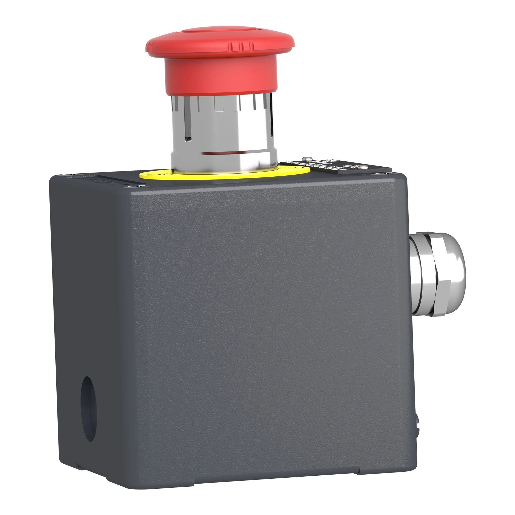 Schneider Electric XAWF178EX Control station, Harmony XAW, metal, Emergency stop function, turn to release, 1 mushroom head push button 40mm, red, 1NC + 1NC, ATEX (img_004) Schneider Electric XAWF178EX Control station, Harmony XAW, metal, Emergency stop function, turn to release, 1 mushroom head push button 40mm, red, 1NC + 1NC, ATEX (img_004)