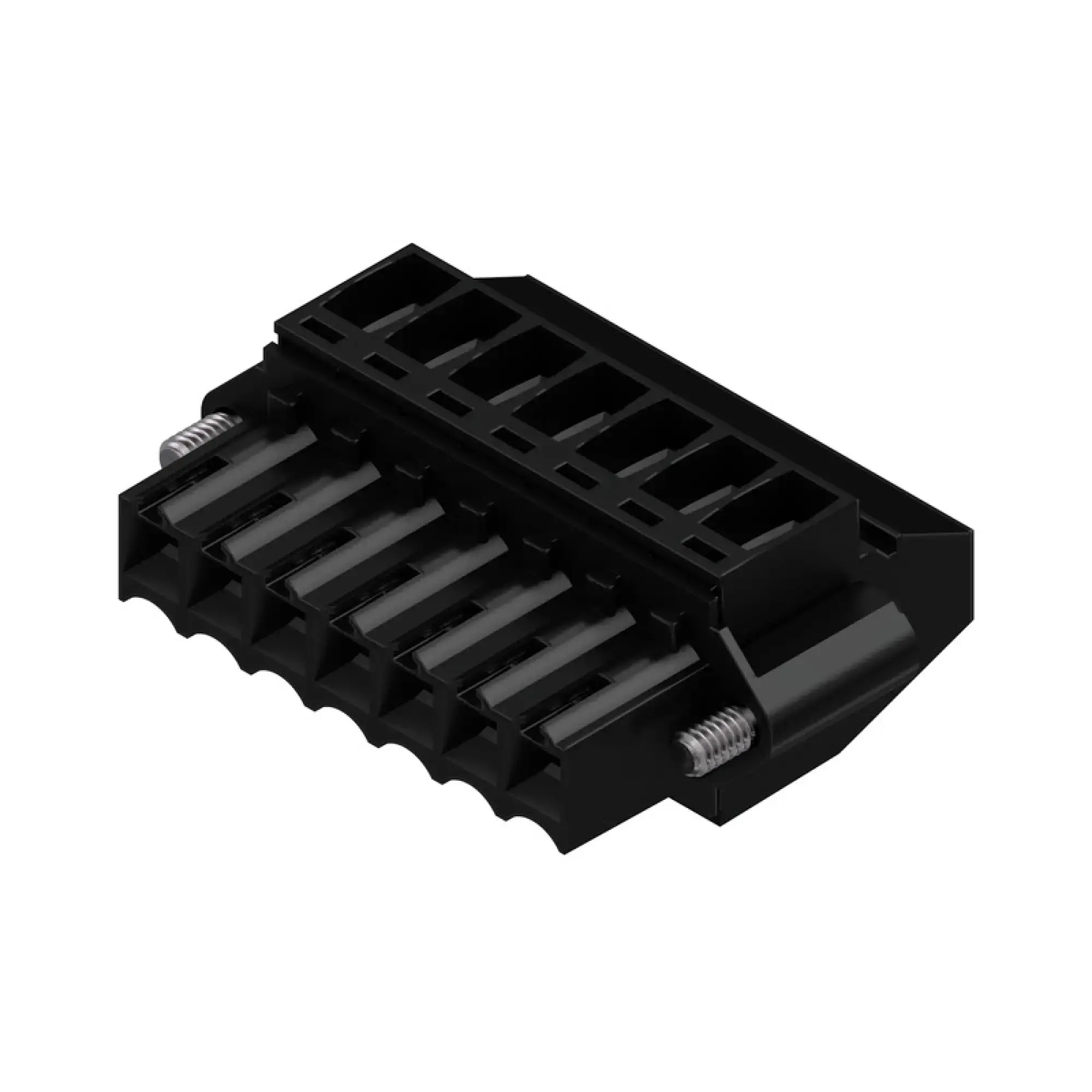 Weidmüller 1639290000 PCB connector (wire connection), 160 V, 12 A, Pitch in mm: 3.50, 1.5 mm², Number of poles: 7, Clamping yoke connection, Box (img_001)