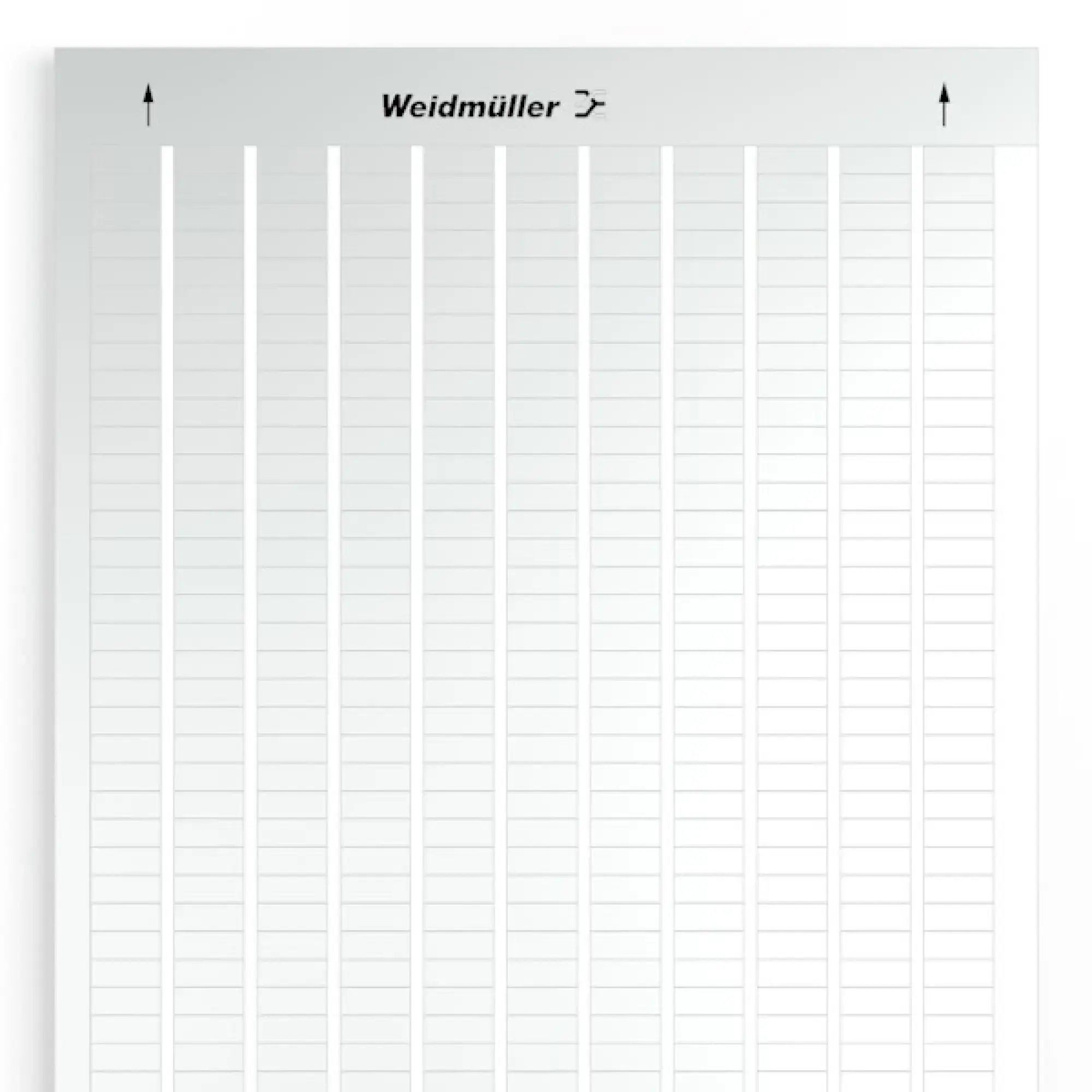 Weidmüller 1686360001 Device marking, Width: 15.2 mm, Polyester, PVC-free, silver, Operating temperature range: -40...150 °C (img_001) Weidmüller 1686360001 Device marking, Width: 15.2 mm, Polyester, PVC-free, silver, Operating temperature range: -40...150 °C (img_001)