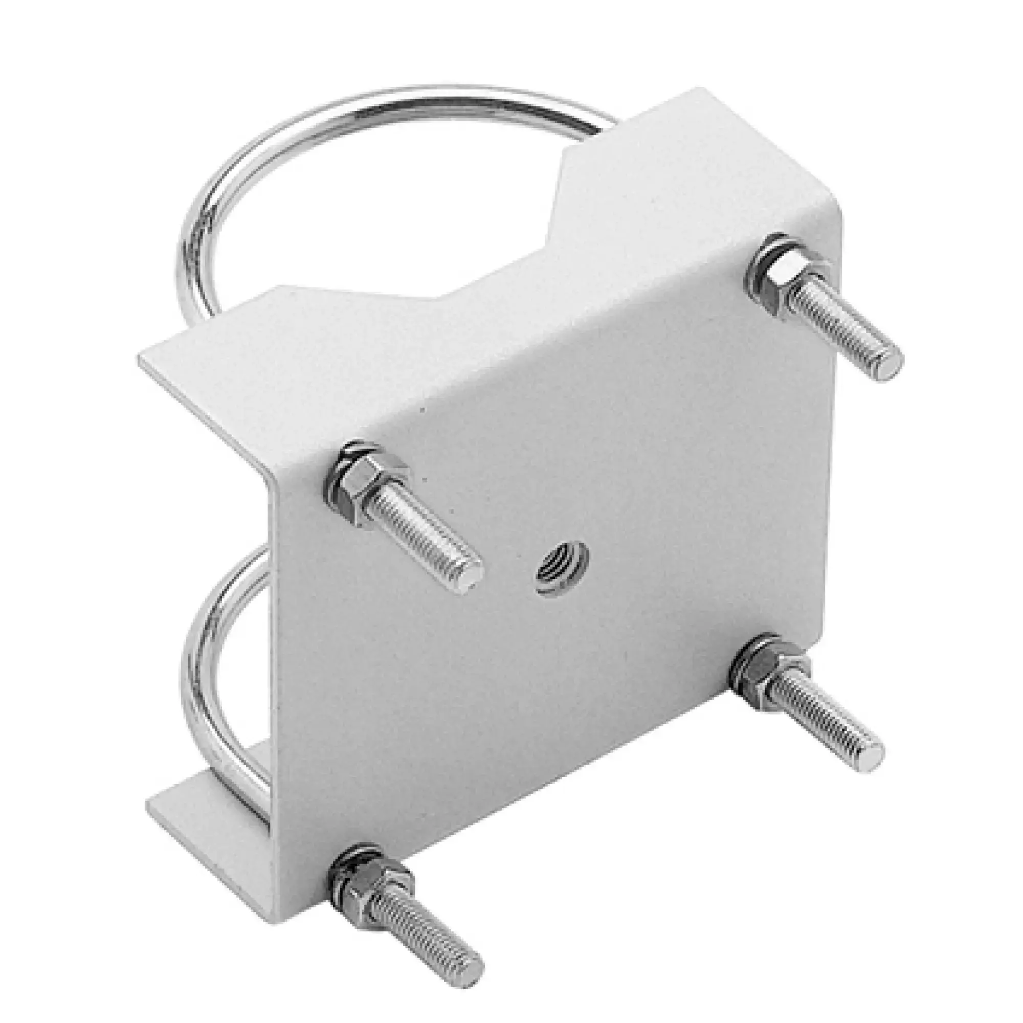 Performance iN Lighting 14012294 Mastanschluss Ø 60-80 mm aus weißaluminium lackiertem Stahl 14012294 (img_001)