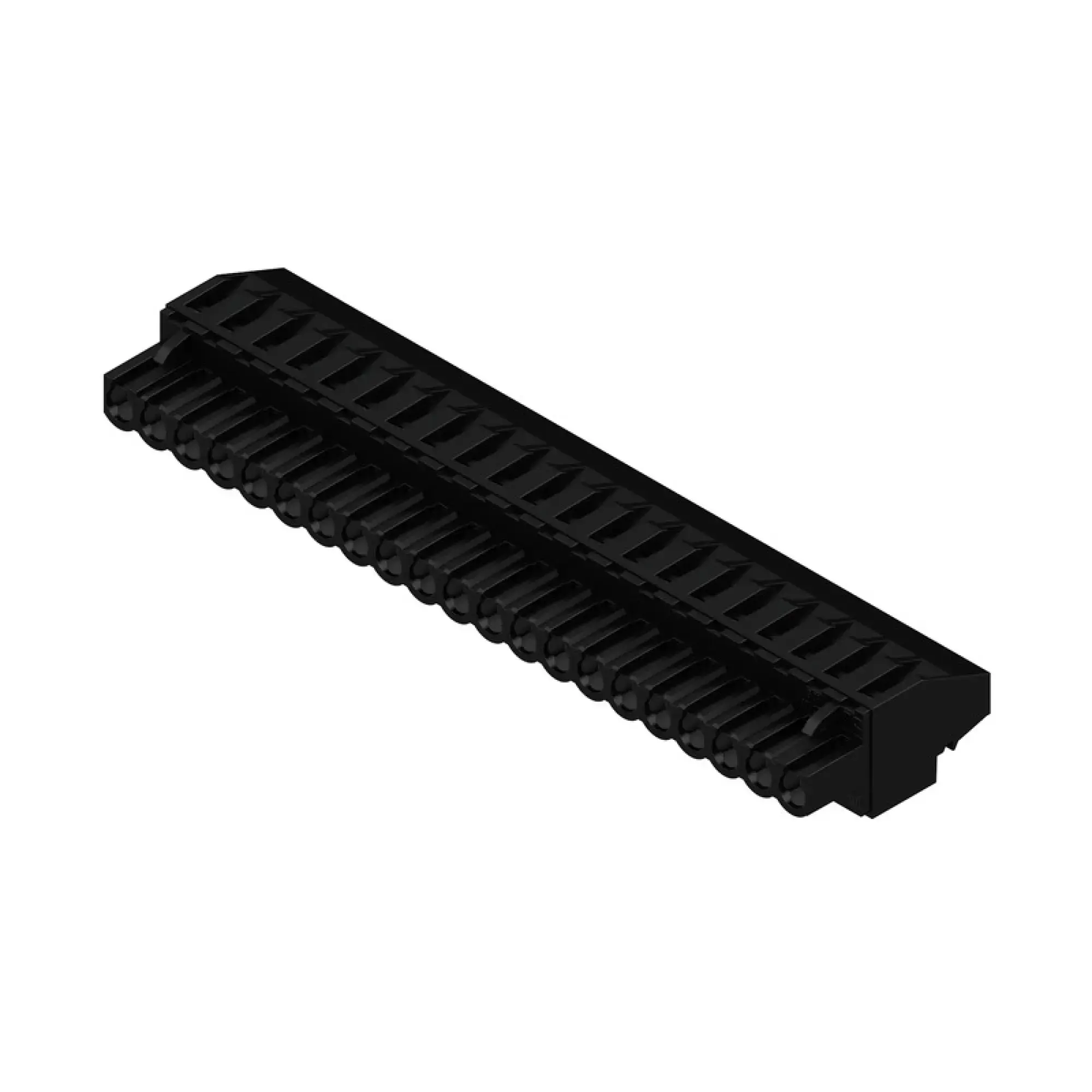 Weidmüller 1958910000 PCB connector (wire connection), 320 V, 23 A, Pitch in mm: 5.00, 4 mm², Number of poles: 21, Clamping yoke connection, Box (img_001)