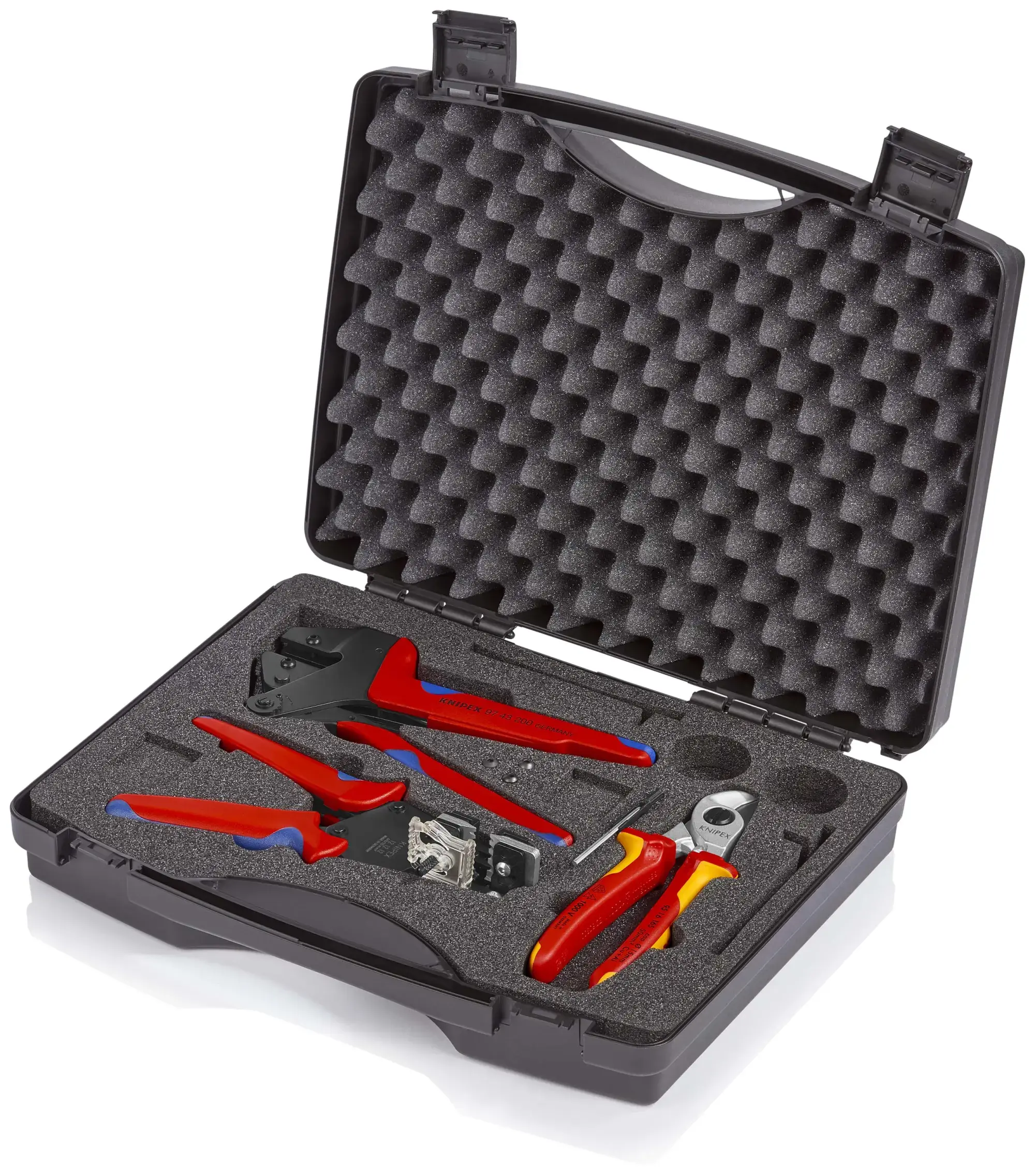 Knipex 97 91 03 Mallette à outils pour installation photovoltaïque 1 x 12 12 11, 1 x 95 16 165, 1 x 97 43 200 280 mm (img_003)