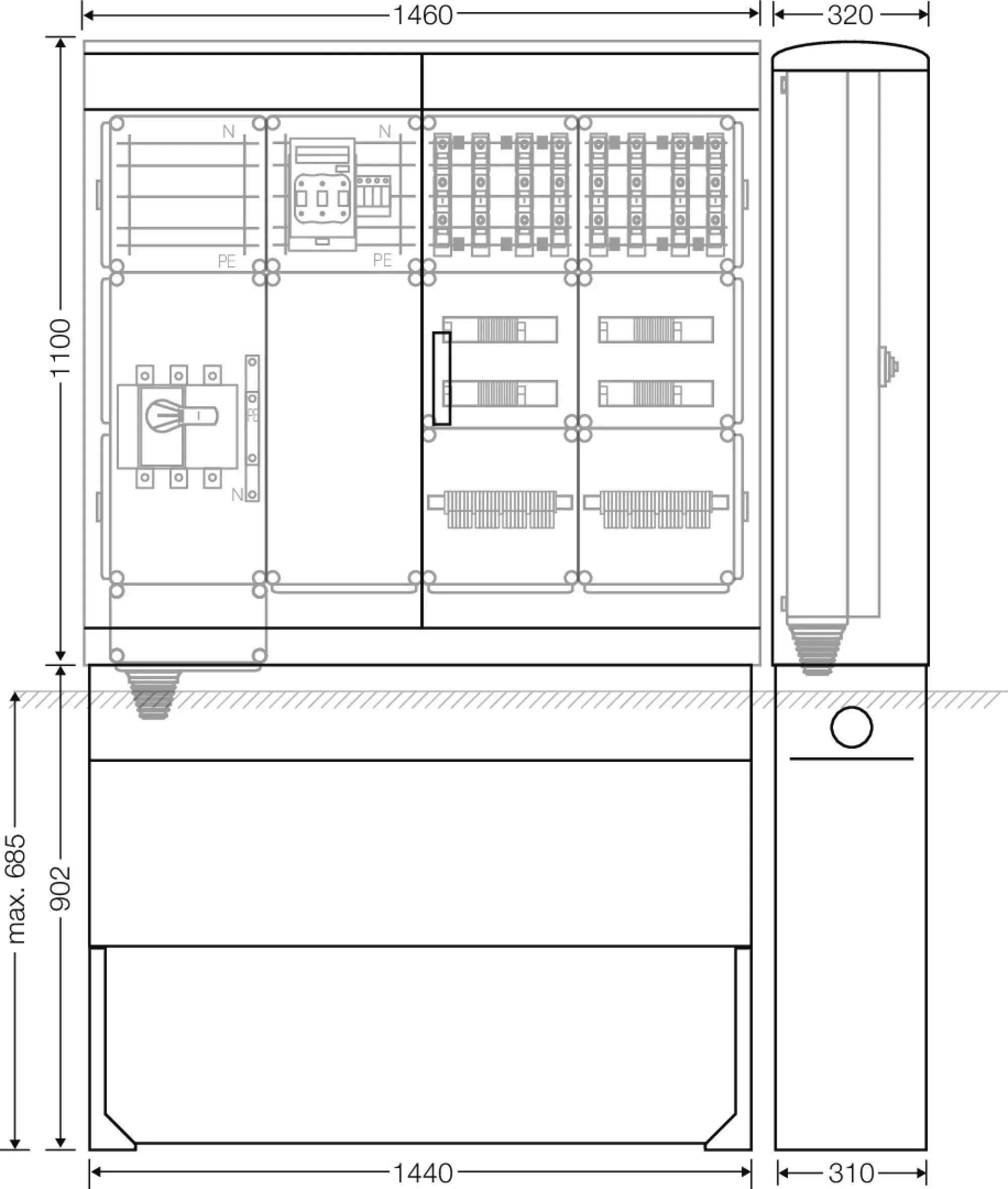 Hensel 65000154 Ladeverteiler für bis zu 8 Ladepunkte à 22kW Mi EV 22kW 8111 (img_002) Hensel 65000154 Ladeverteiler für bis zu 8 Ladepunkte à 22kW Mi EV 22kW 8111 (img_002)