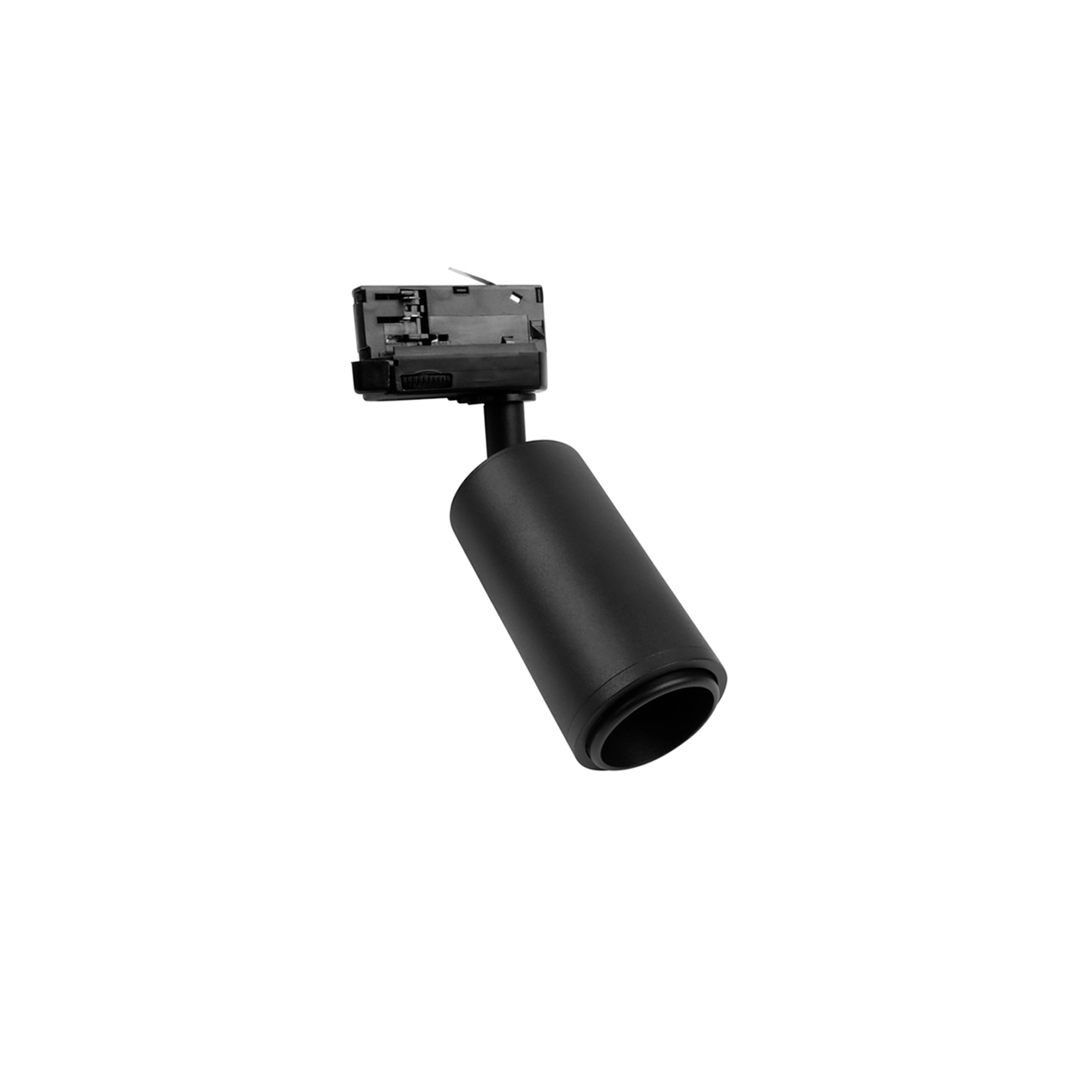 WSU Lights 3-phasen LED Strahler Nerebo mit GU10 Fassung schwarz 10-50° - 55x188mm WSU Lights 3-phasen LED Strahler Nerebo mit GU10 Fassung schwarz 10-50° - 55x188mm