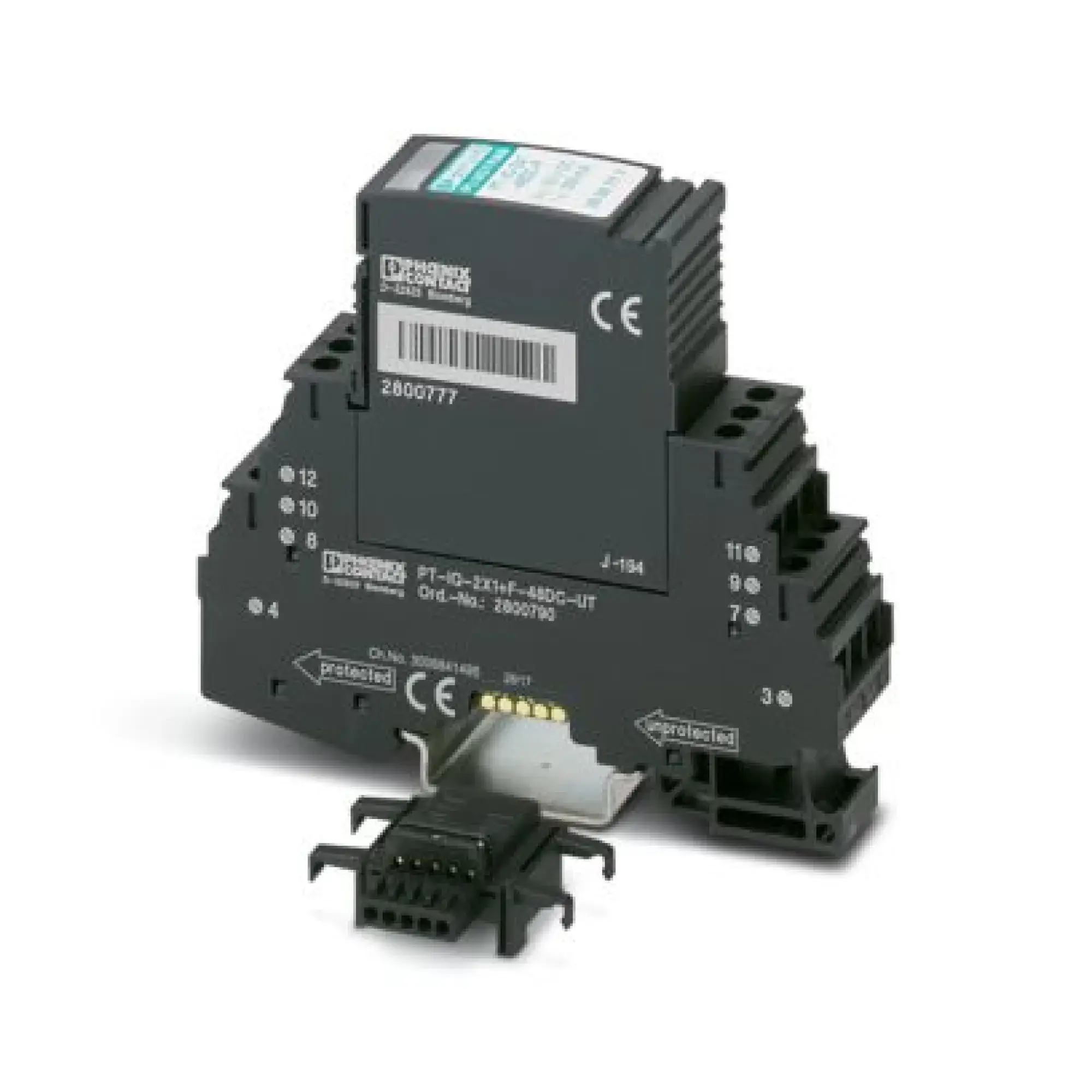 Phoenix Contact 2800790 Surge protection device PT-IQ-2X1+F-48DC-UT (img_001)