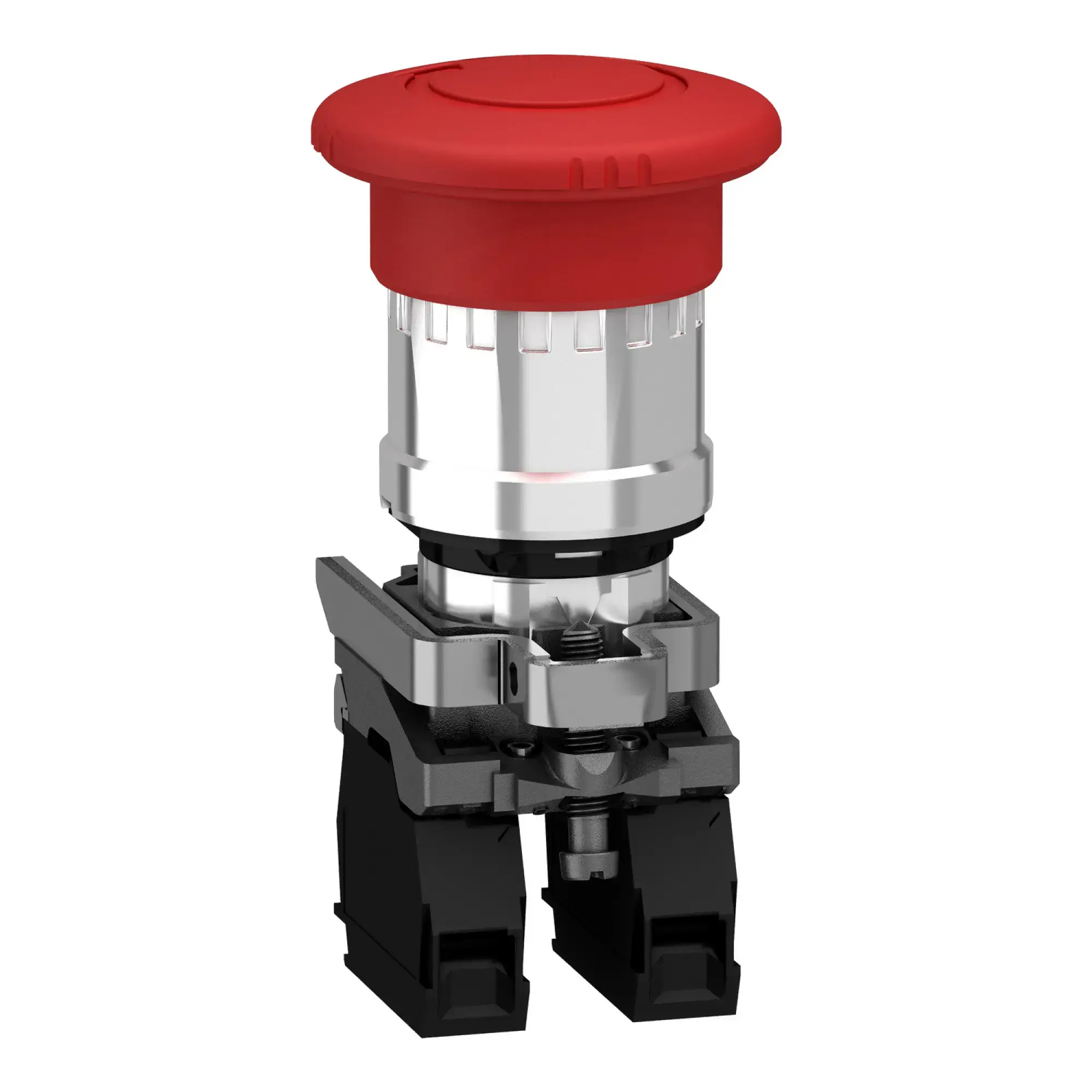 Schneider Electric XB4BS8444 Emergency stop/Emergency off switch, Harmony XB4, metal, 22mm, red, mushroom 40mm, twist-to-release, 2NC (img_012)