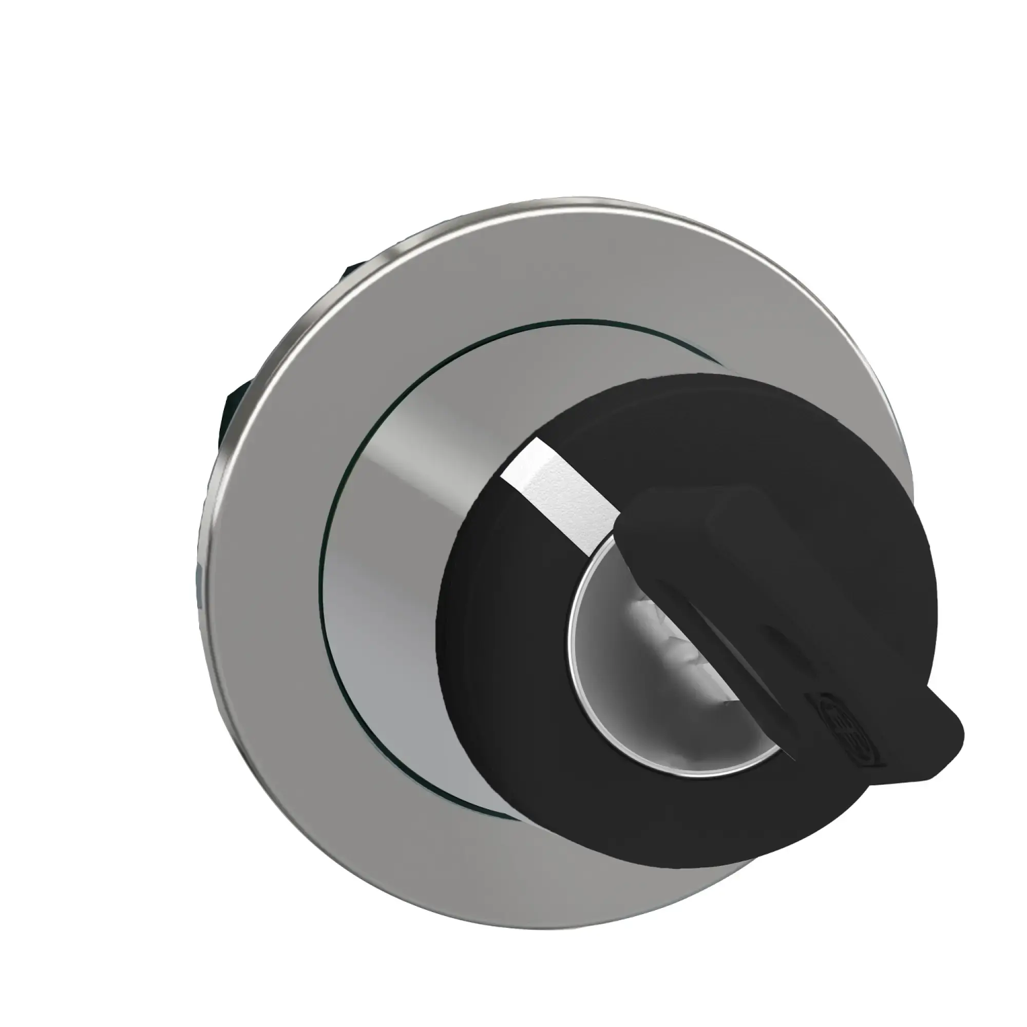 Schneider Electric ZB4FG2 Key switch, front element, Harmony XB4F, metal, 30mm, black, 2 positions, latching (img_010)