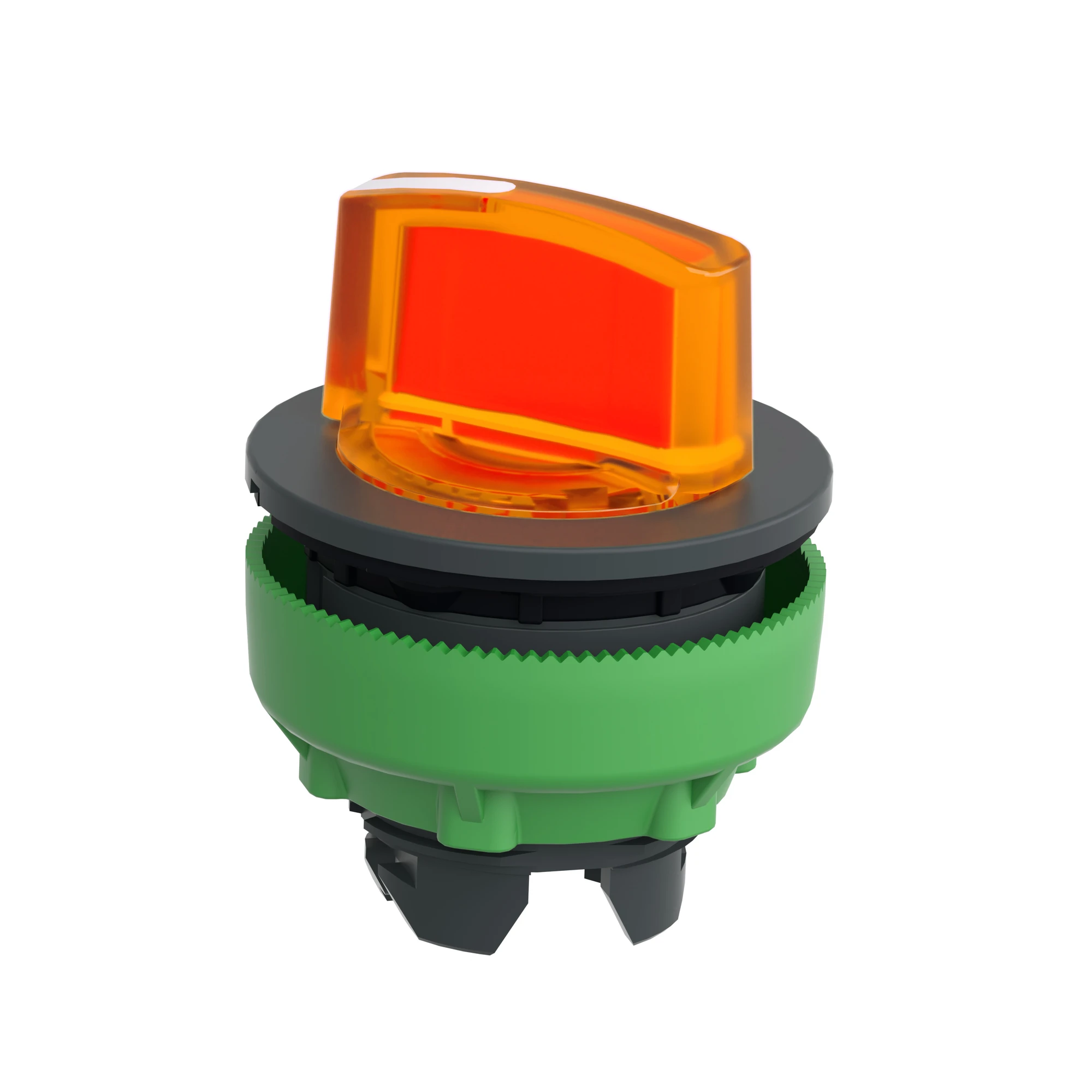 Schneider Electric ZB5FK1453 Illuminated Selector Switch, Front Element, Harmony XB5F, Plastic, 30mm, Orange, for Universal LED, 2 Positions, Momentary (img_006) Schneider Electric ZB5FK1453 Illuminated Selector Switch, Front Element, Harmony XB5F, Plastic, 30mm, Orange, for Universal LED, 2 Positions, Momentary (img_006)