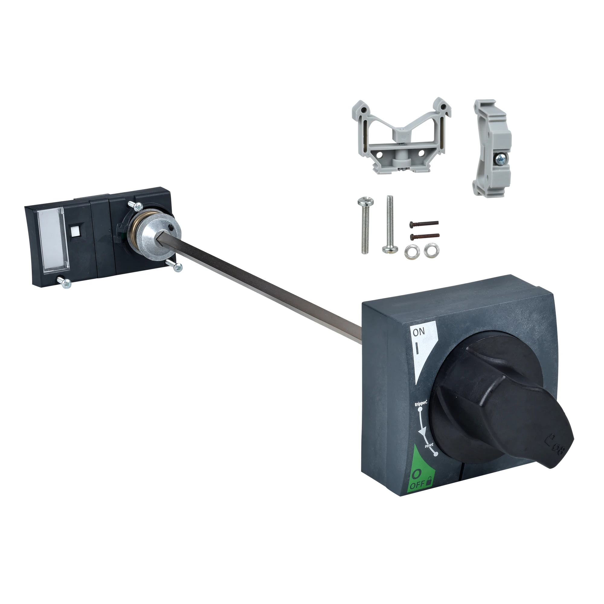 Schneider Electric 19088 Rotary handle with door coupling for NG125, 3P/4P, handle black (img_001)