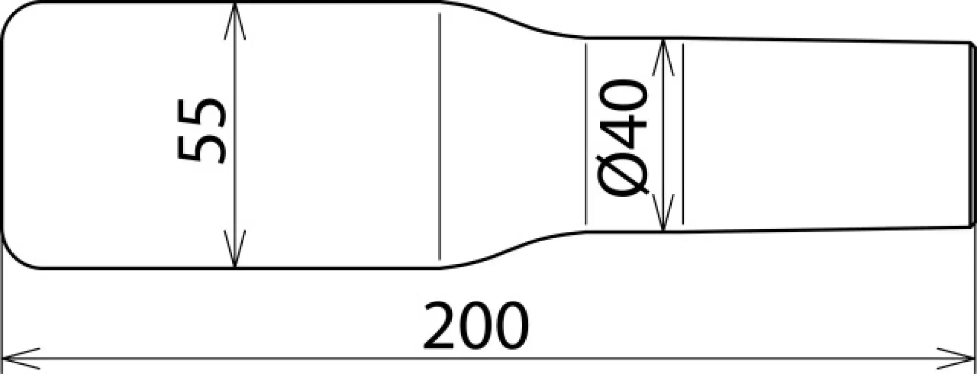 Dehn 785540 Flat cleaning head D=40mm/W=55mm for NS dry cleaning set -1000V (img_002) Dehn 785540 Flat cleaning head D=40mm/W=55mm for NS dry cleaning set -1000V (img_002)